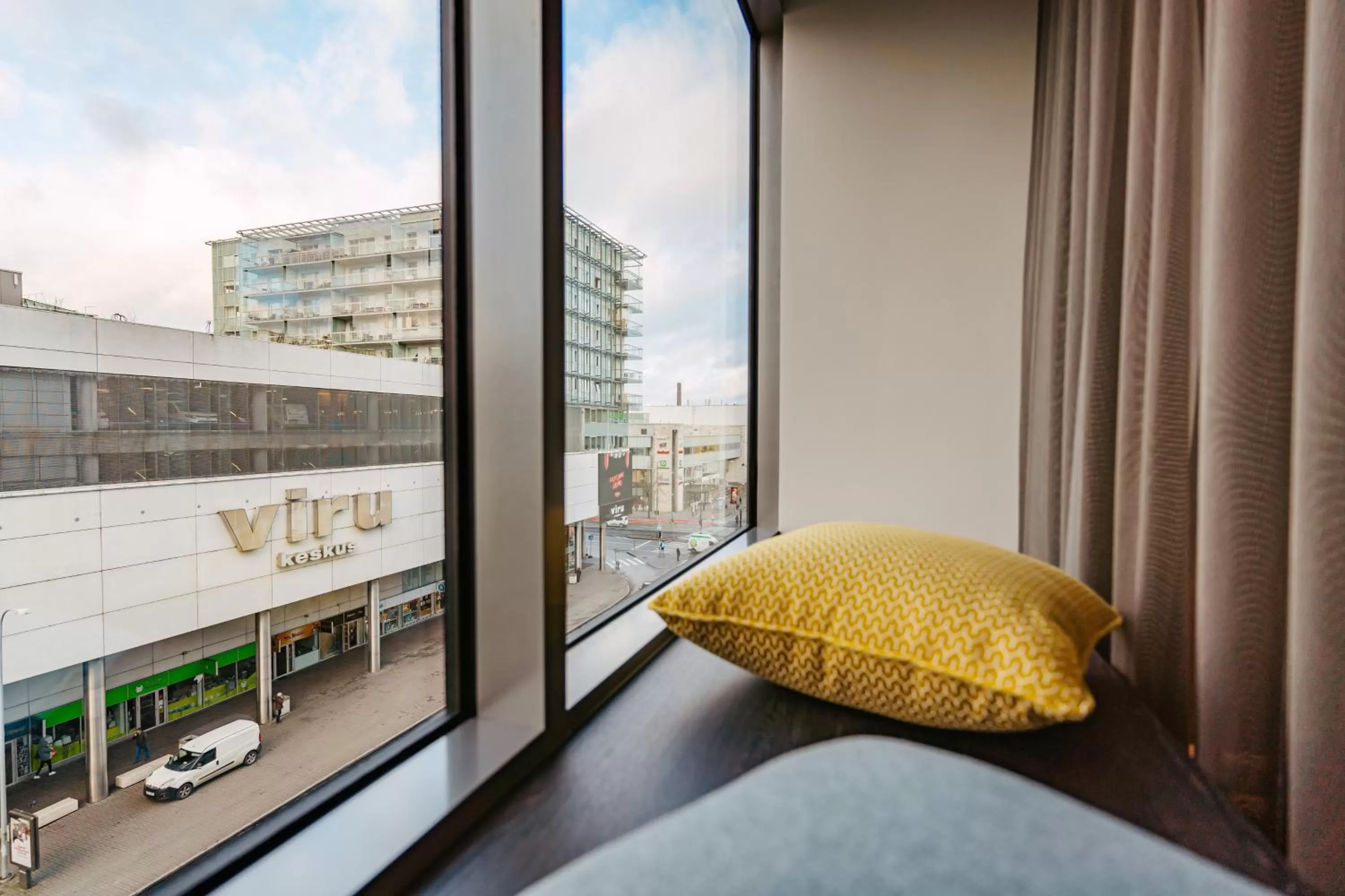 View (from property/room), Bed in Tallink City Hotel