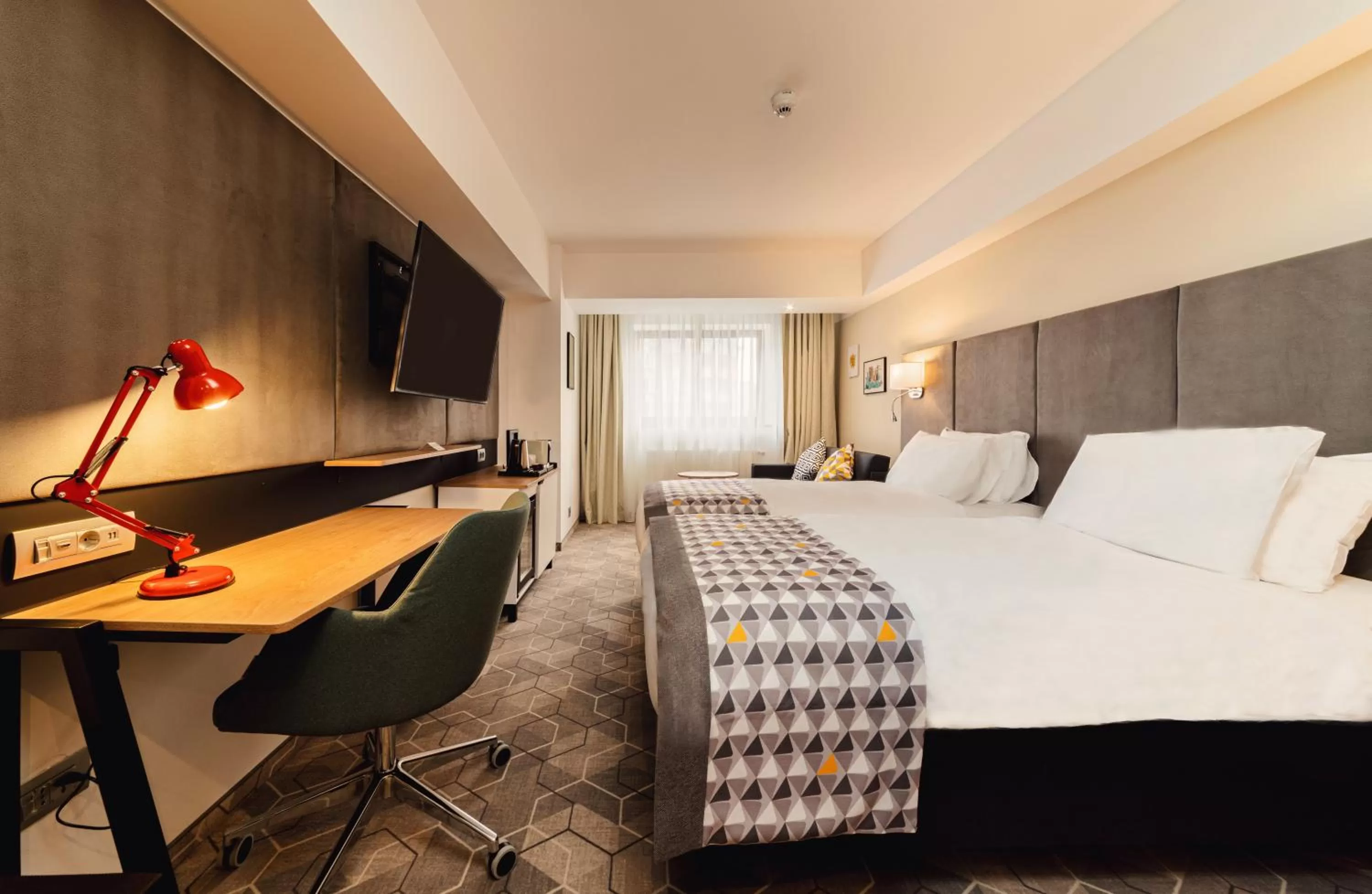 Photo of the whole room, Bed in Holiday Inn Bucharest - Times by IHG