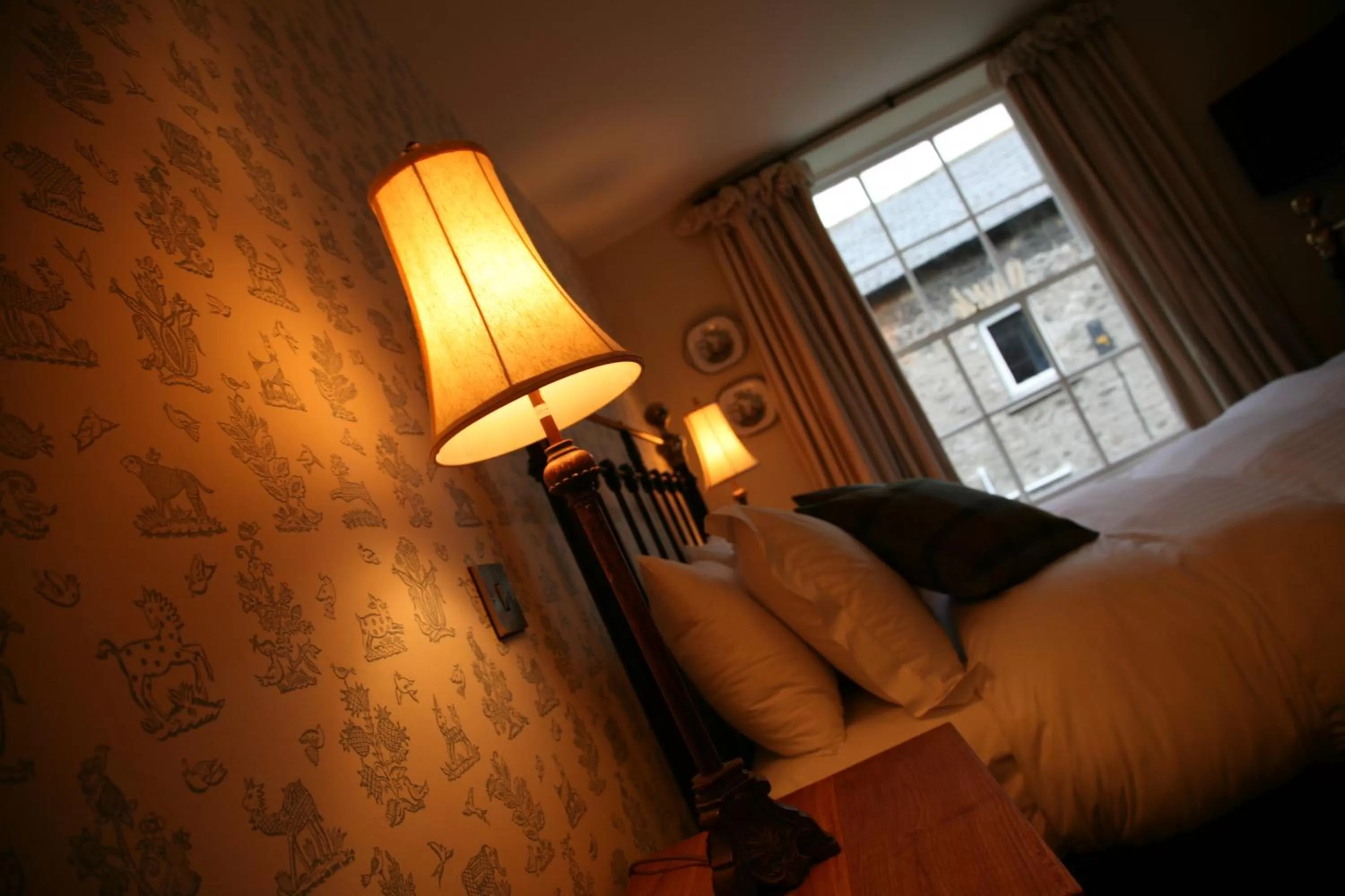 Decorative detail, Bed in Plato's