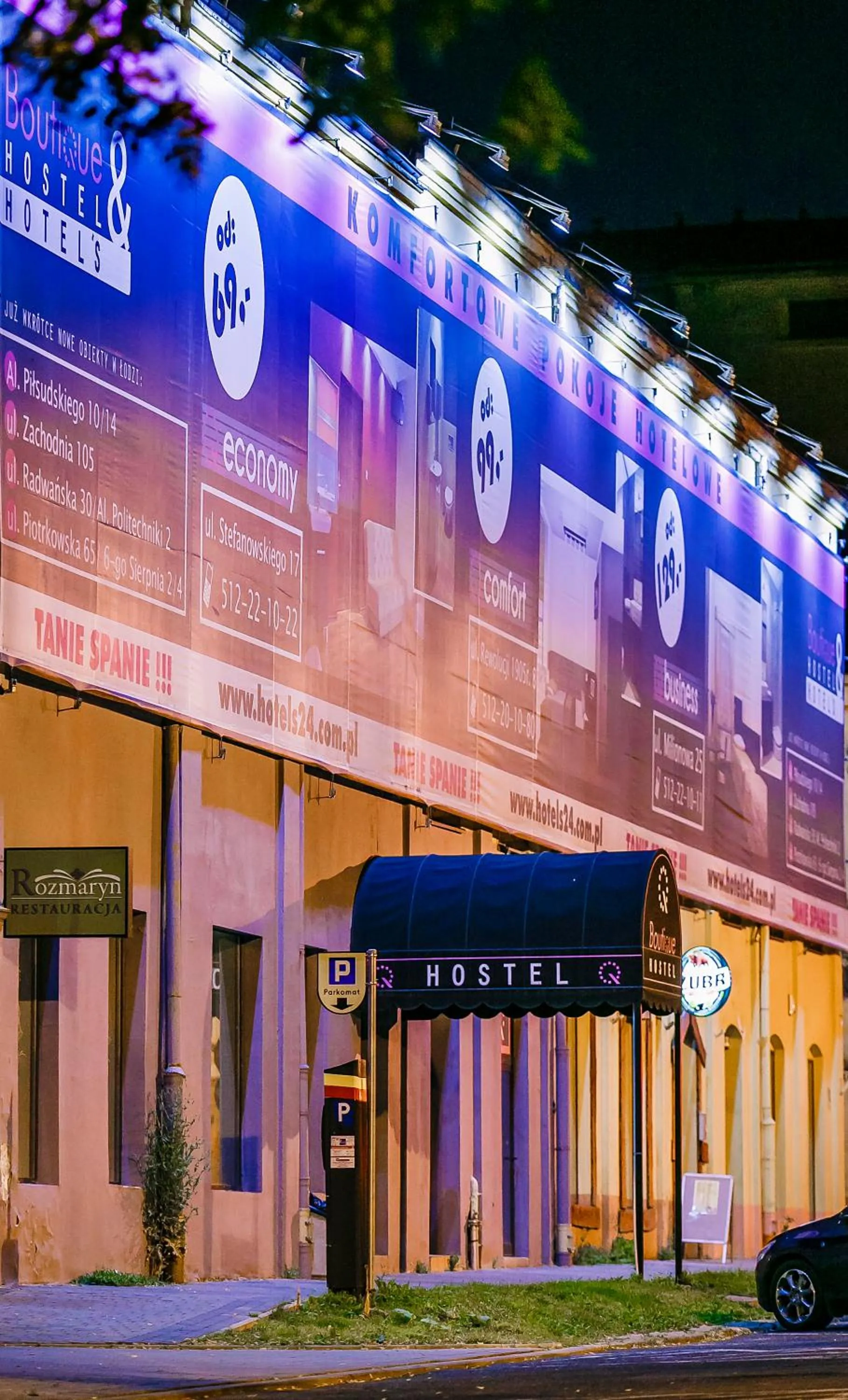 Facade/entrance in Boutique Hostel