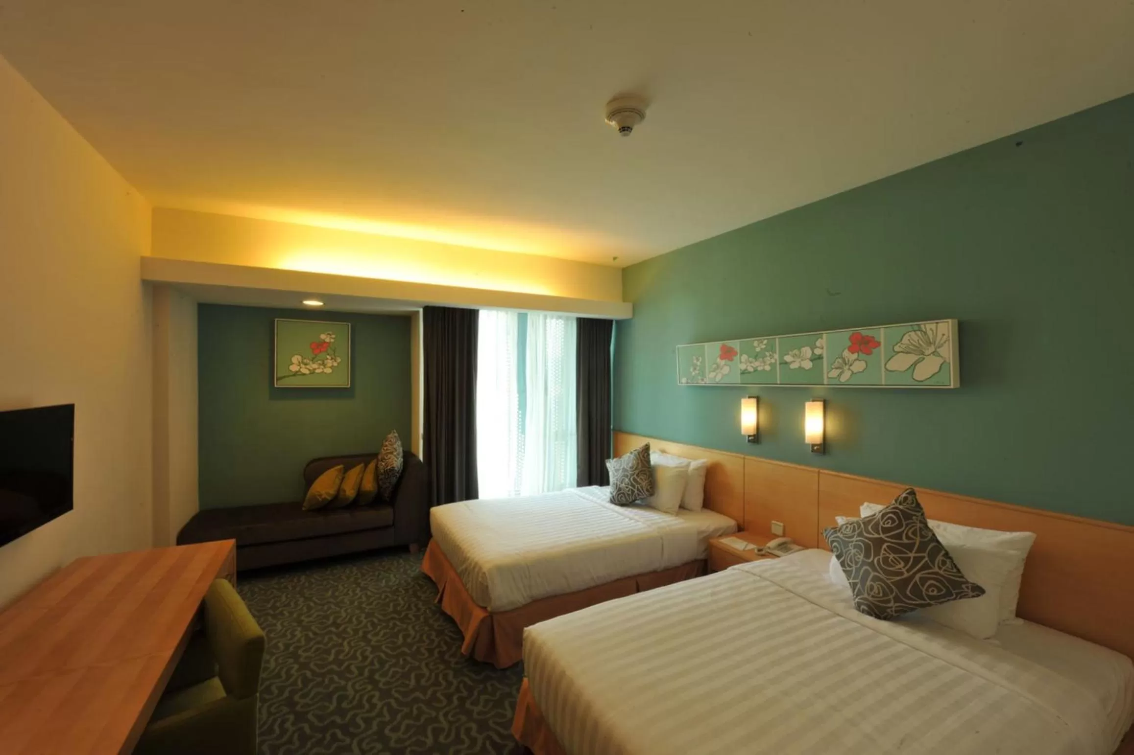 Photo of the whole room, Bed in The Everly Putrajaya