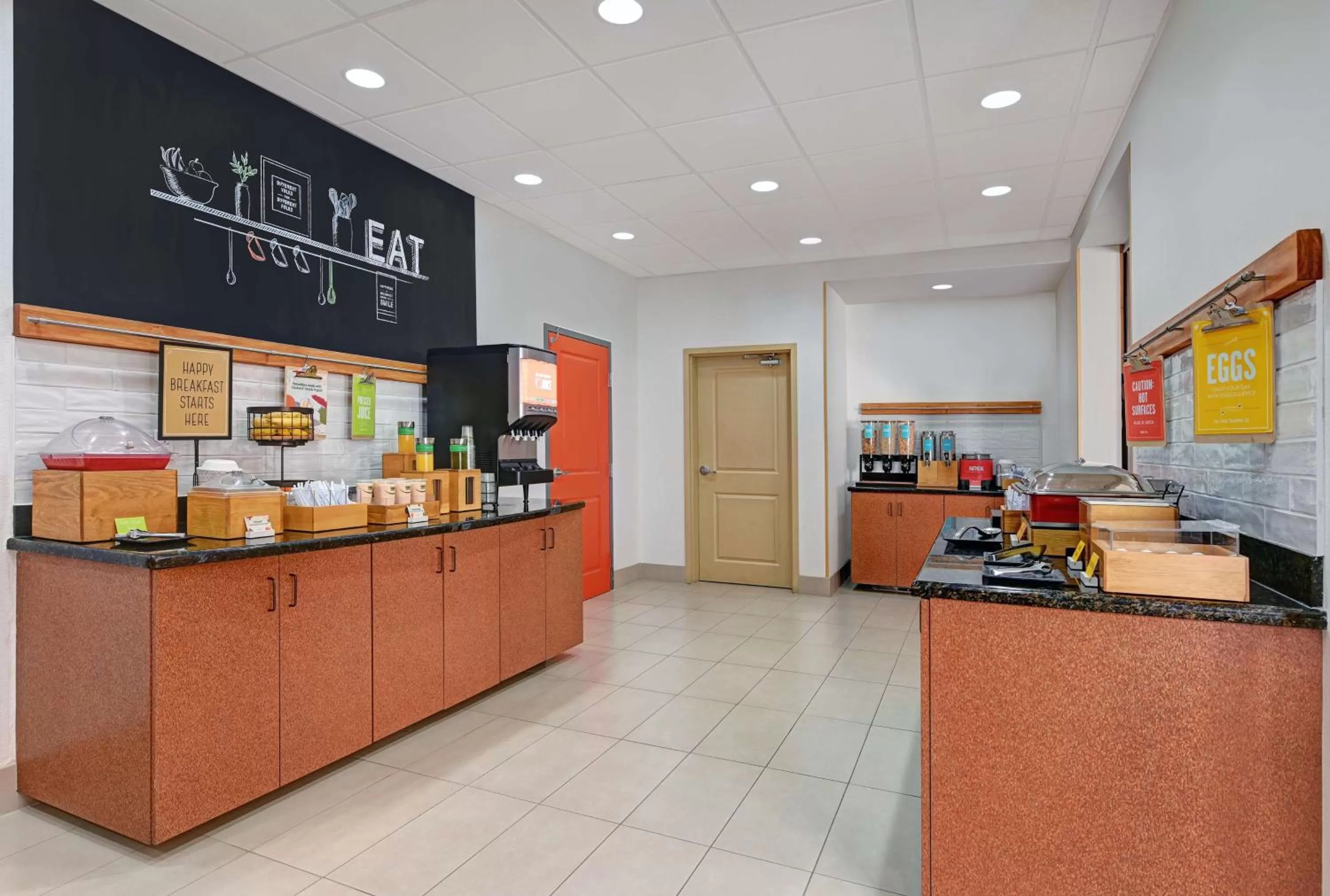 Breakfast in Hampton Inn Deming