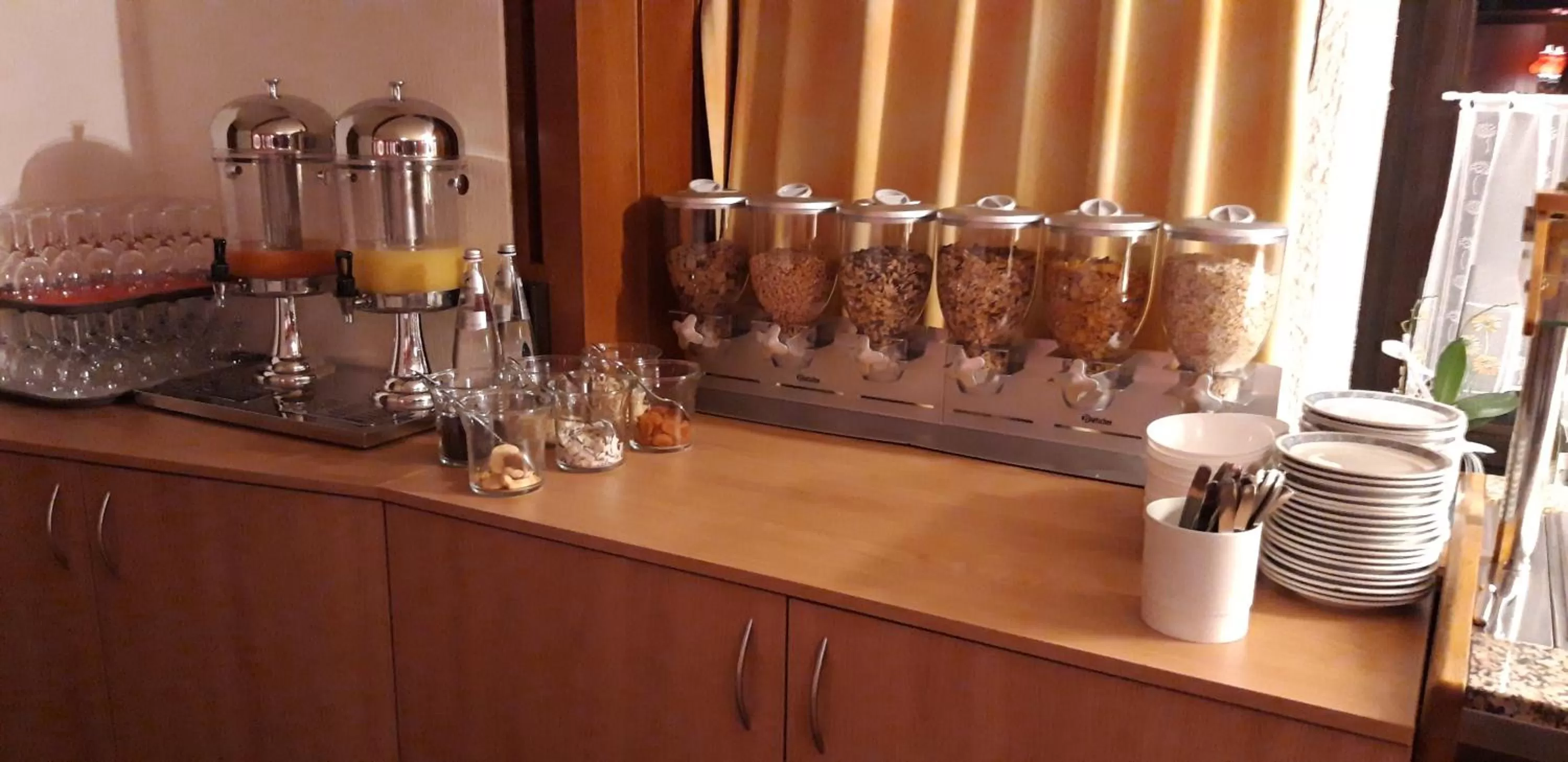 Buffet breakfast in Alemannenhof Hotel Engel