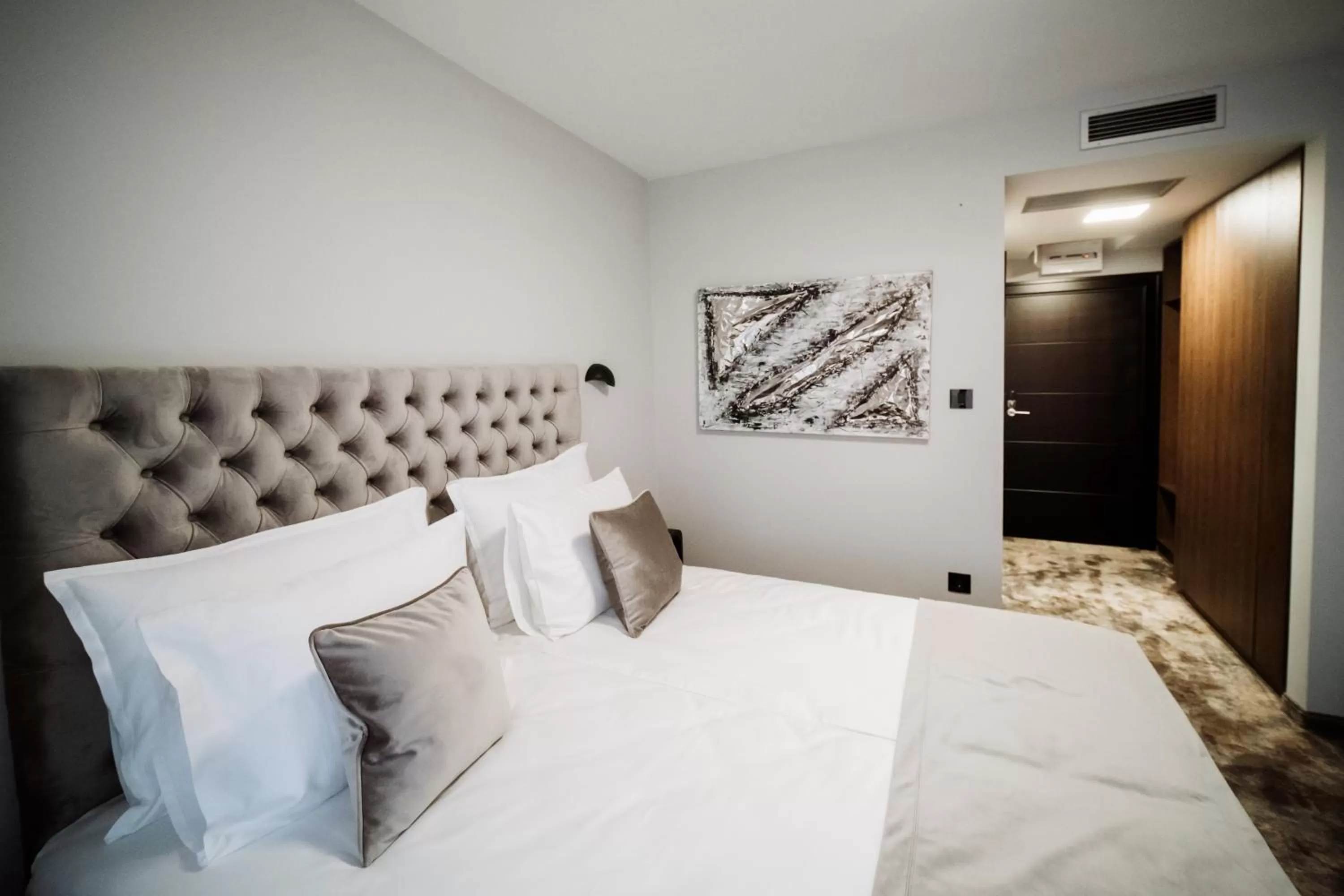 Bedroom, Bed in Hotel Barcode Wellness & Spa