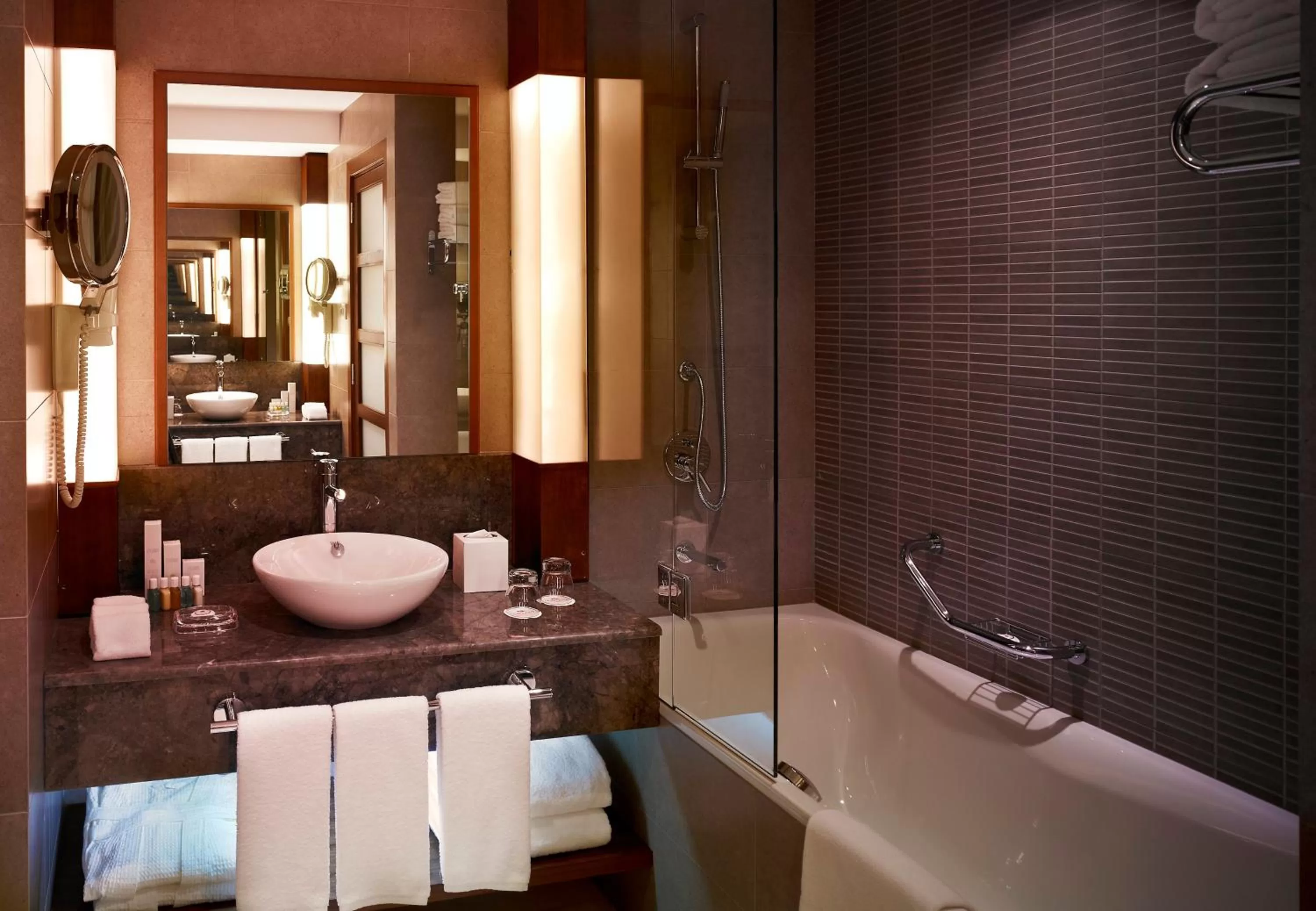 Bathroom in Crowne Plaza Sohar by IHG