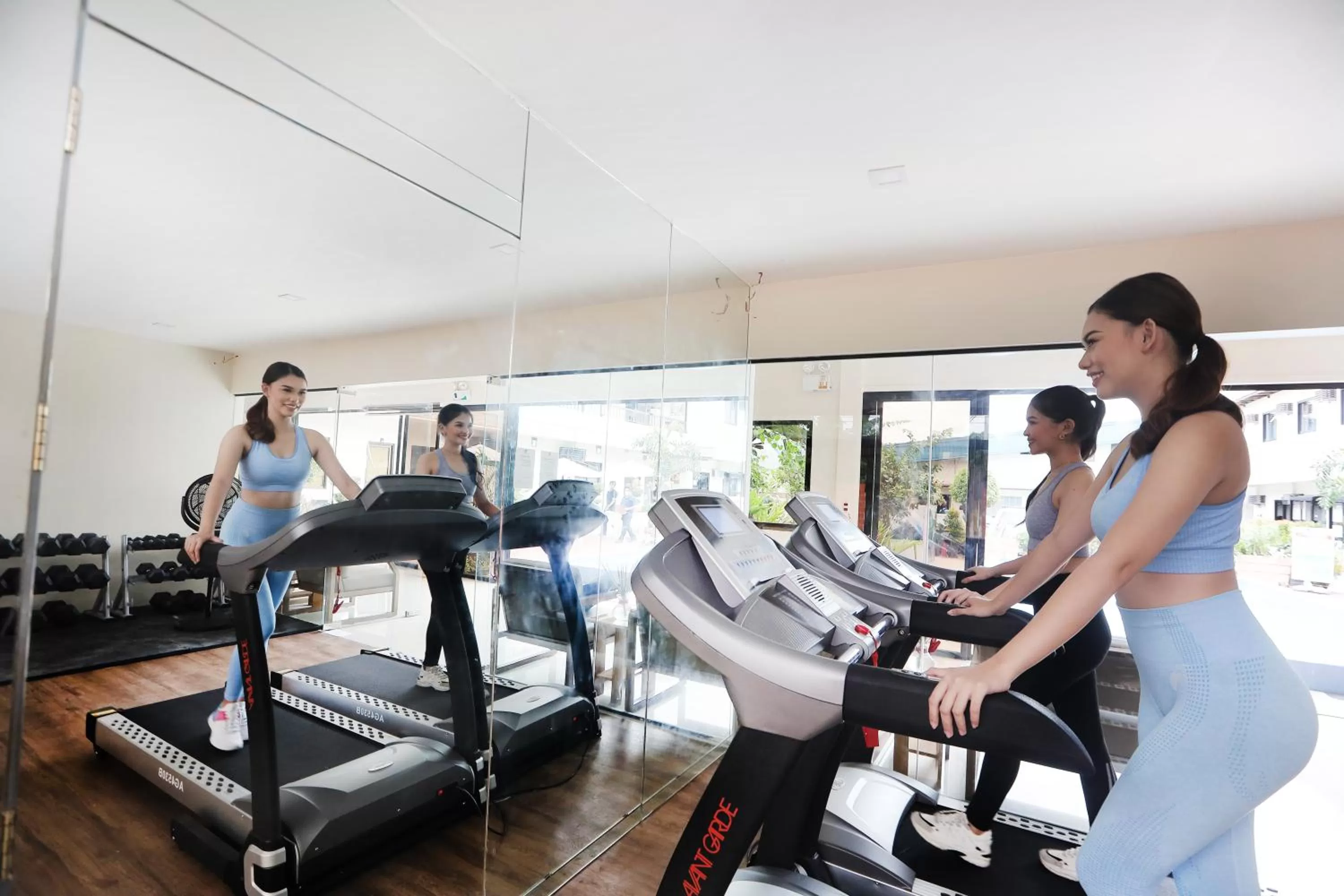 Fitness centre/facilities in Aerostop Hotel and Restaurant