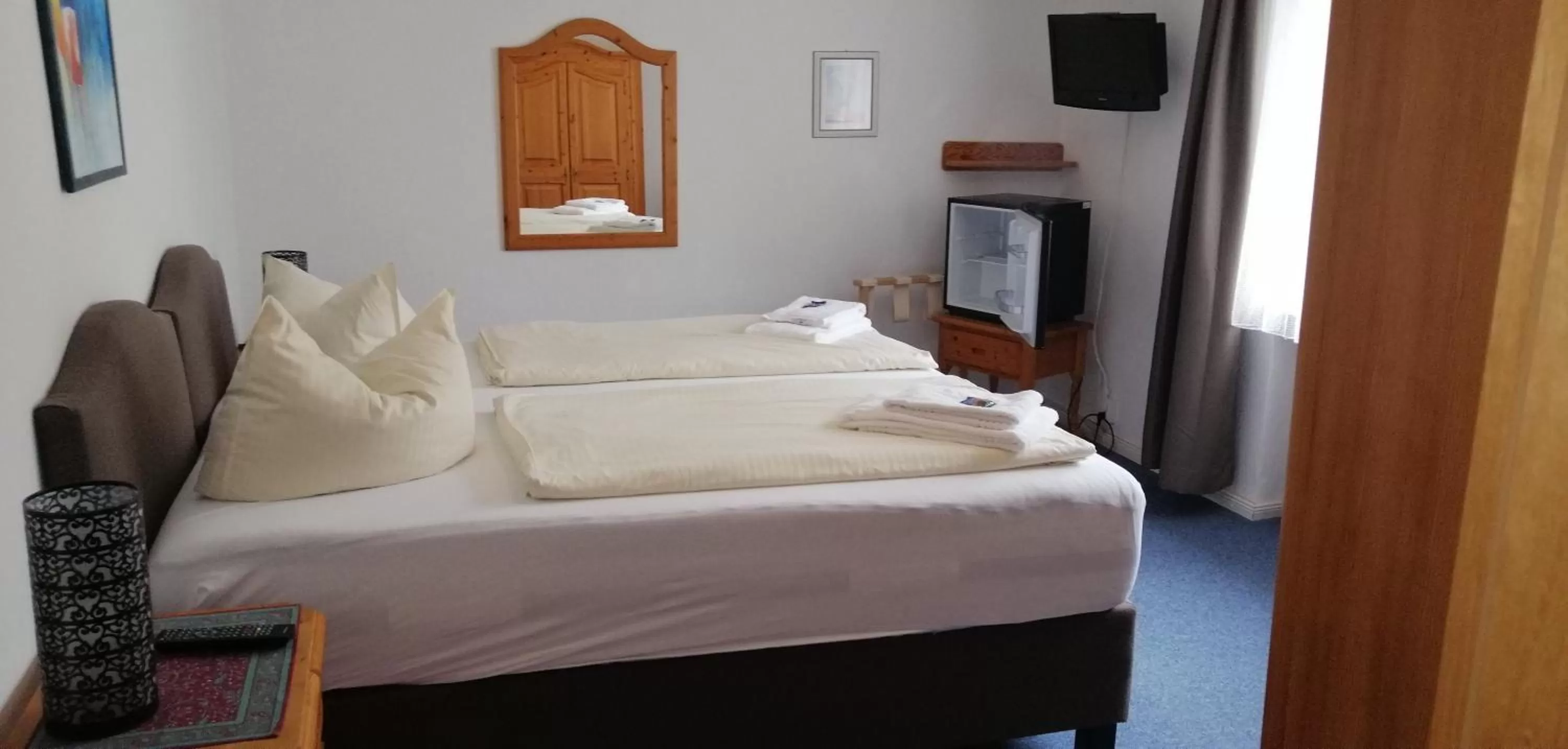 Bed in Hotel Holsteinische Schweiz am Dieksee