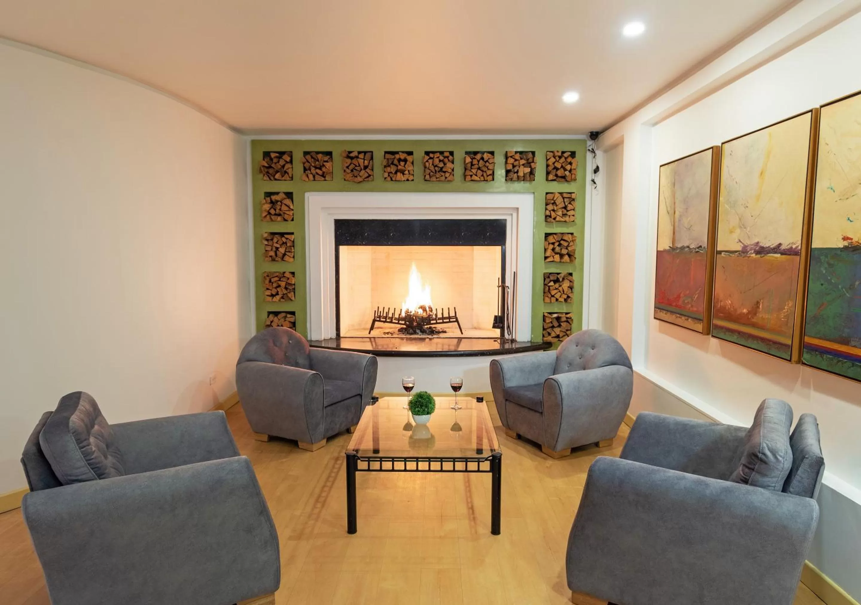 Seating Area in GIO Suites Parque 93 Bogotá