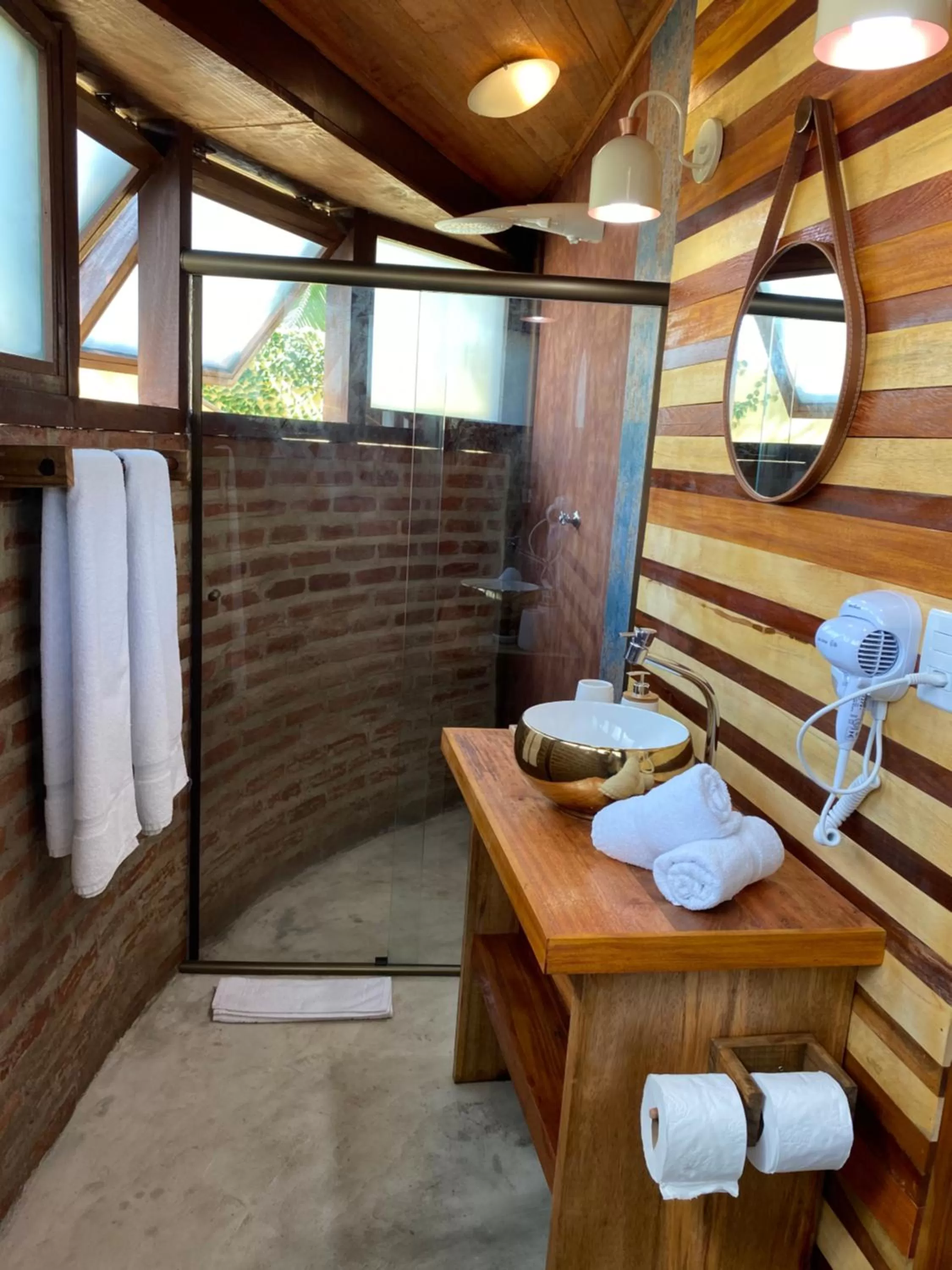 Bathroom in Pousada dos Hibiscus