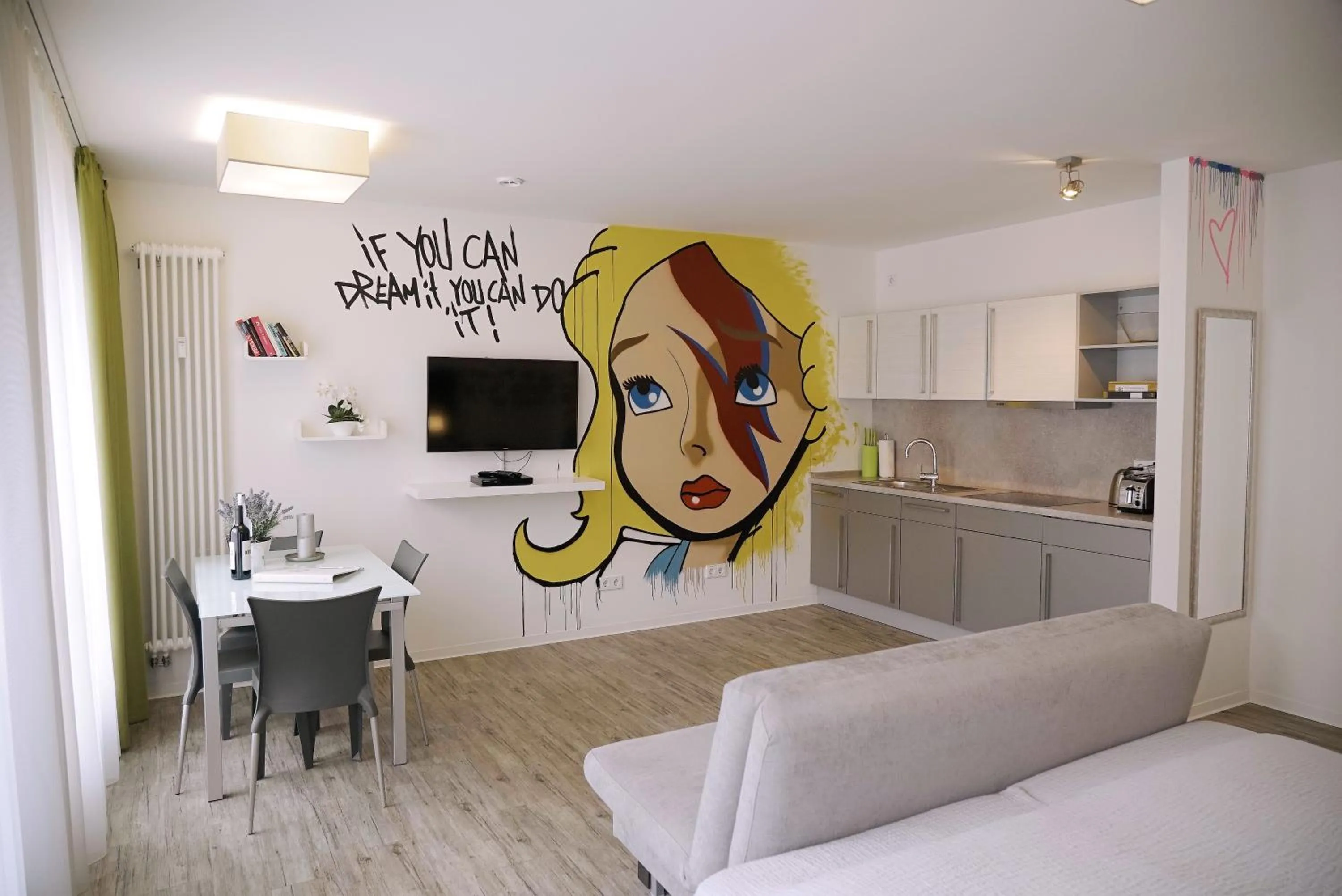 Bed in Apartments Rosenthal Residence