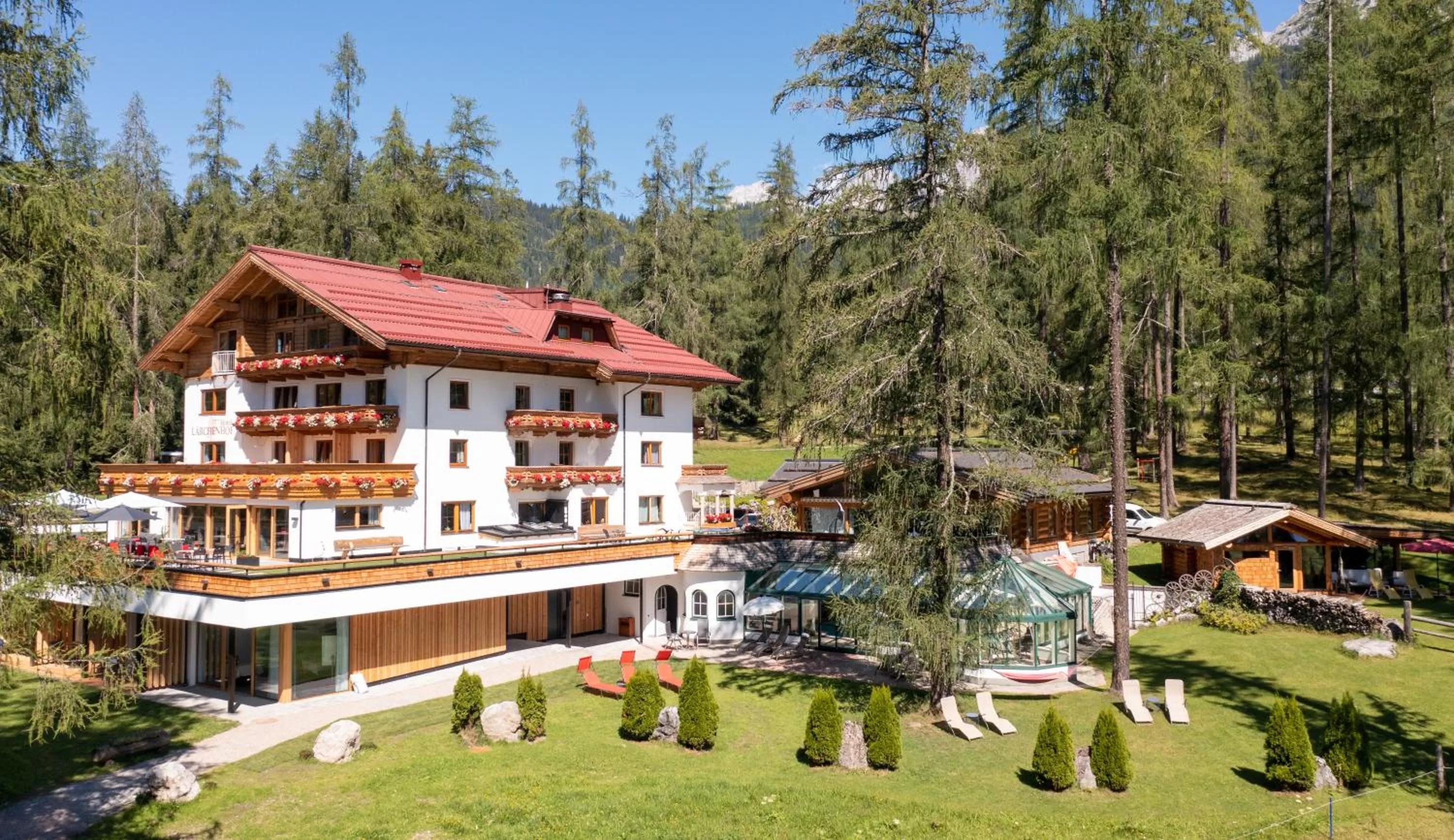 Property building in Naturhotel Lärchenhof