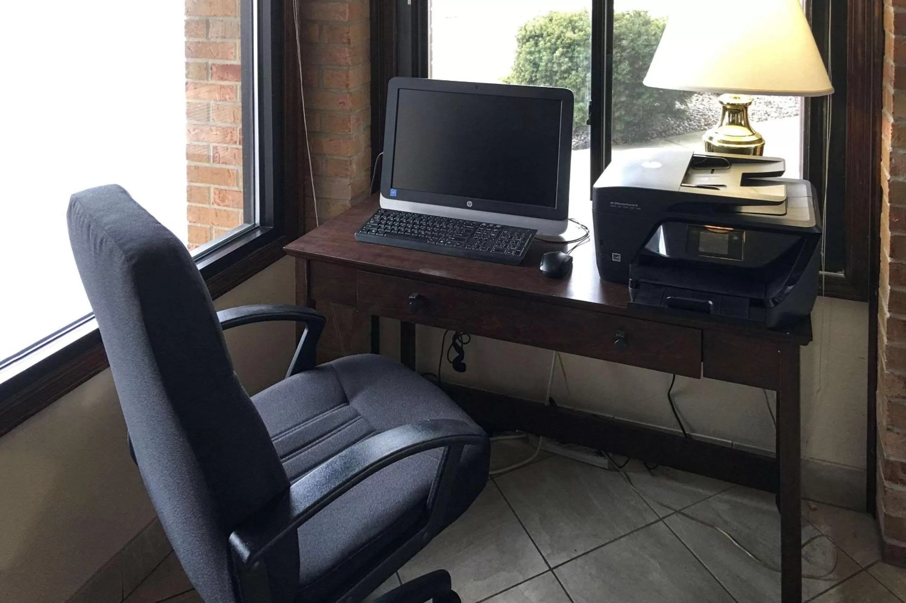 On site in Quality Inn Dundee