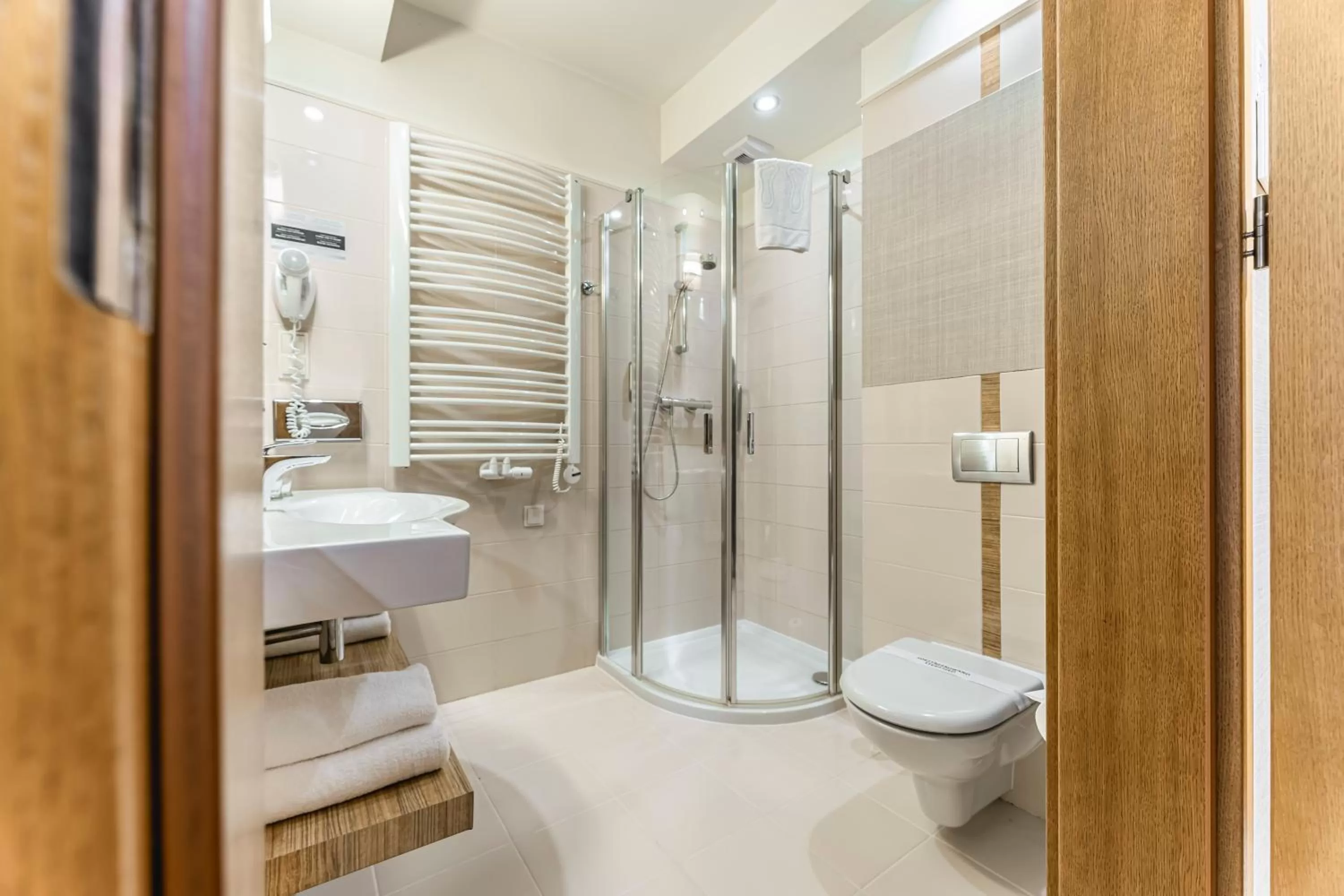 Shower in Hotel Wieniawski