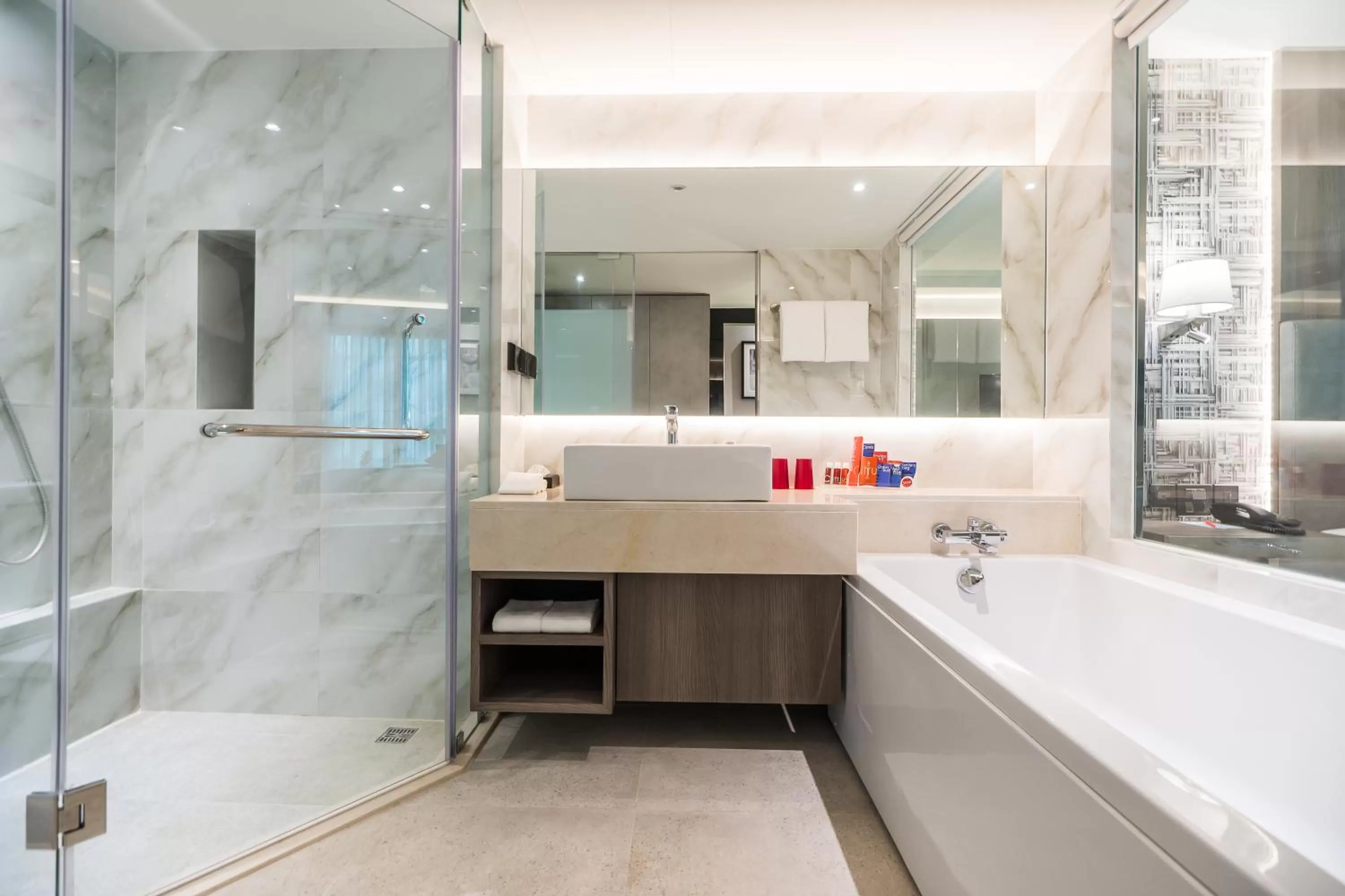 Shower in Citrus Suites Sukhumvit 6 by Compass Hospitality