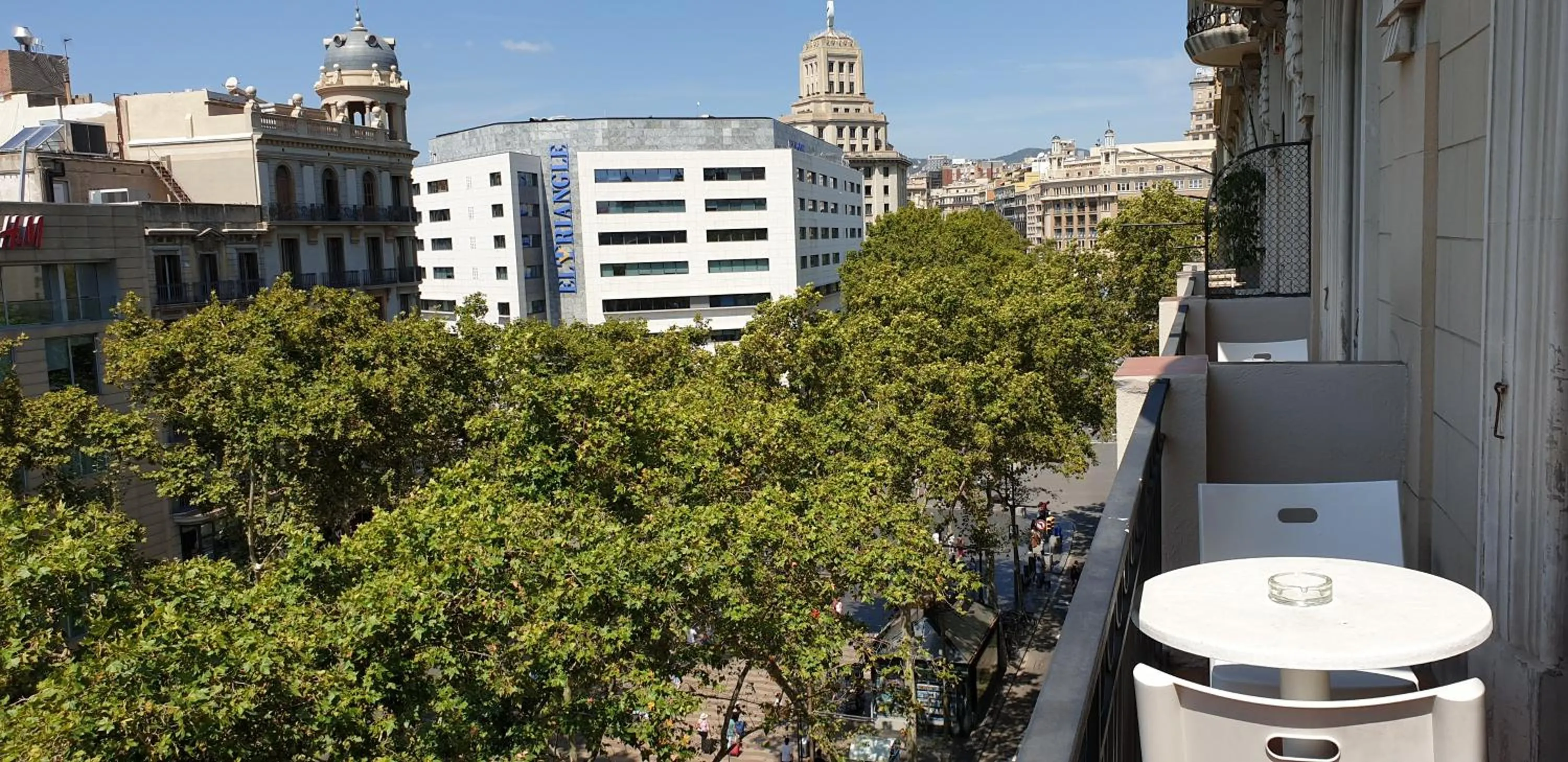 Balcony/Terrace in Hotel Toledano Ramblas