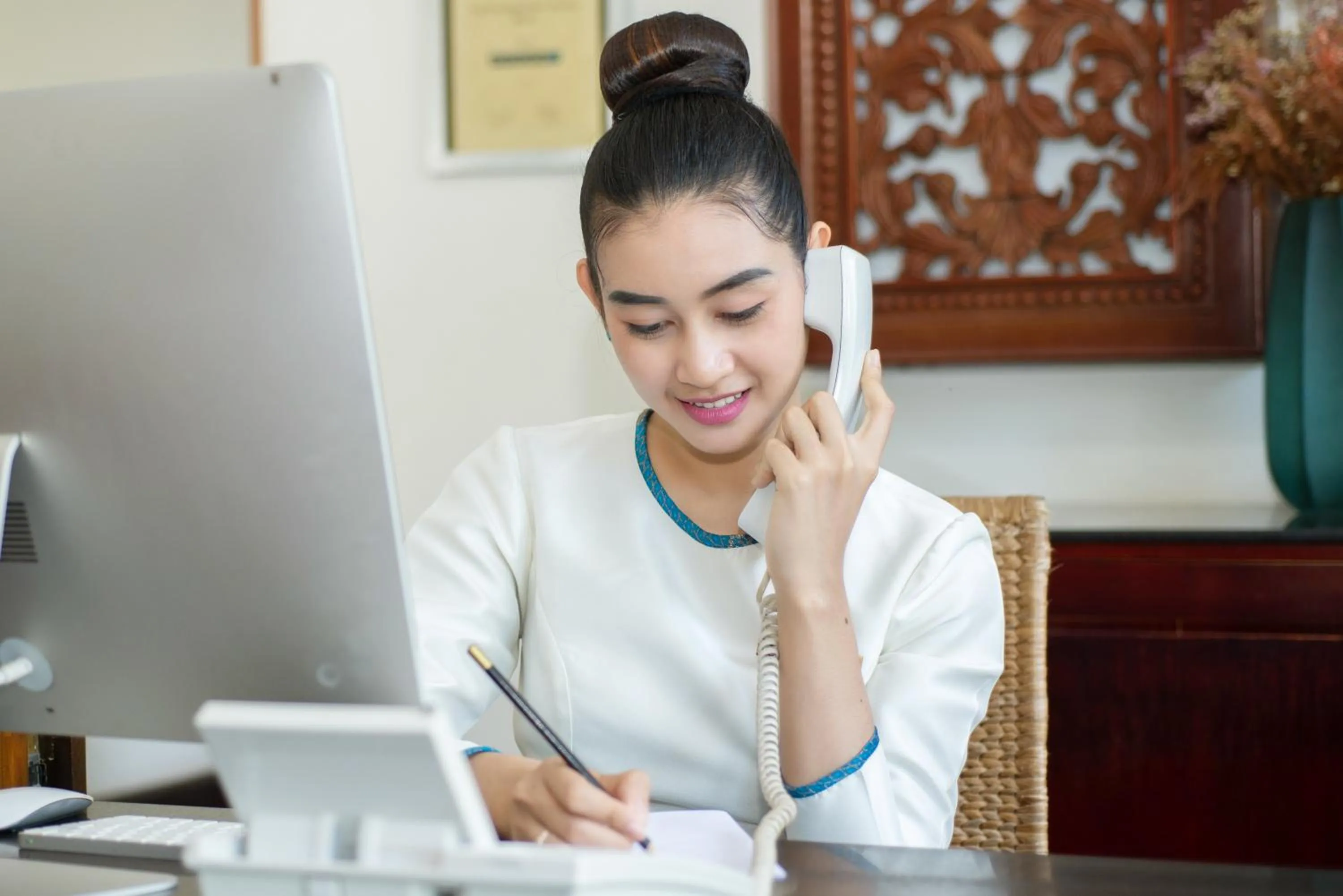 Lobby or reception in THE PRIVILEGE FLOOR by Lotus Blanc