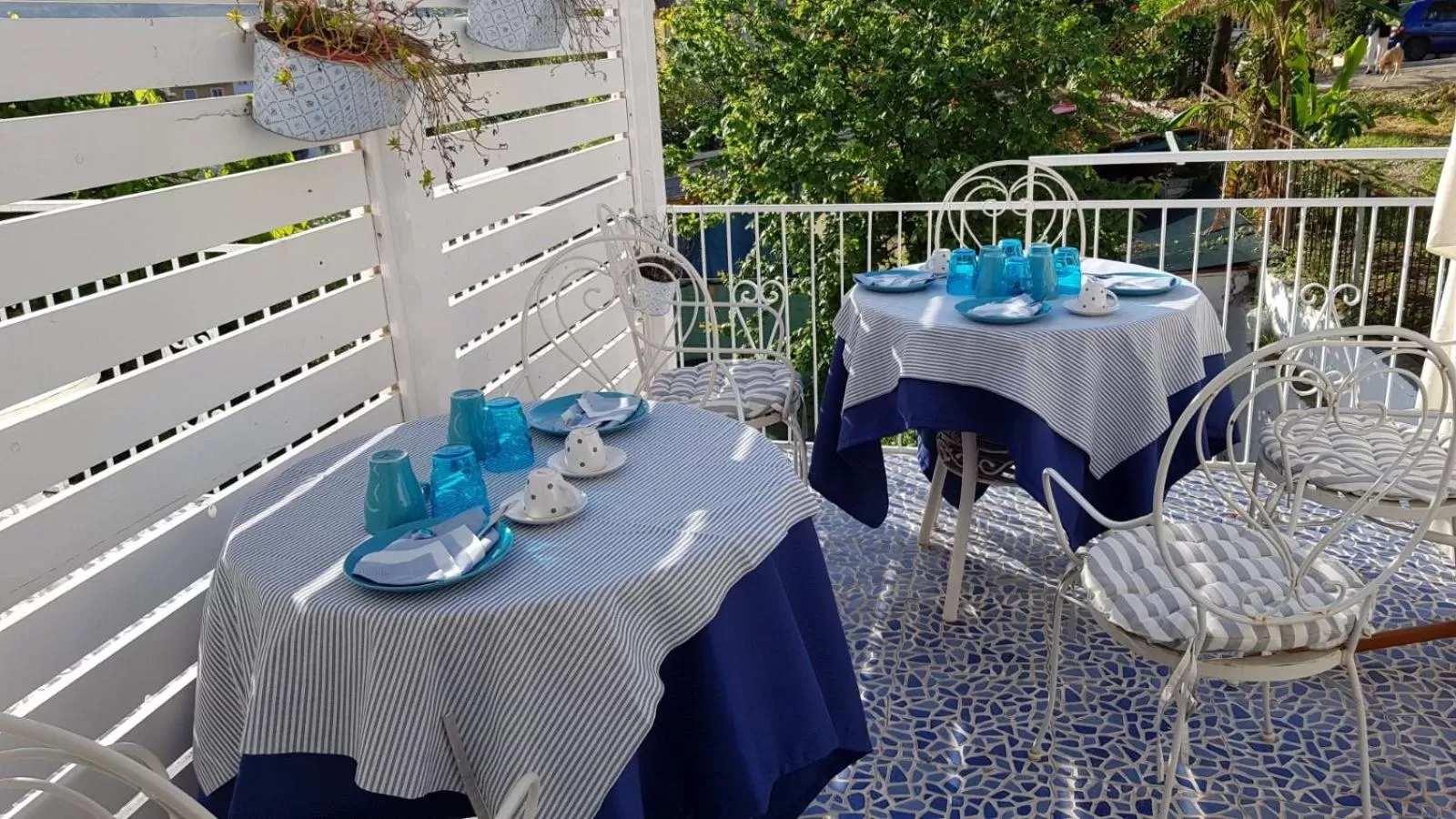 Balcony/Terrace in B&B Vistamare Suite