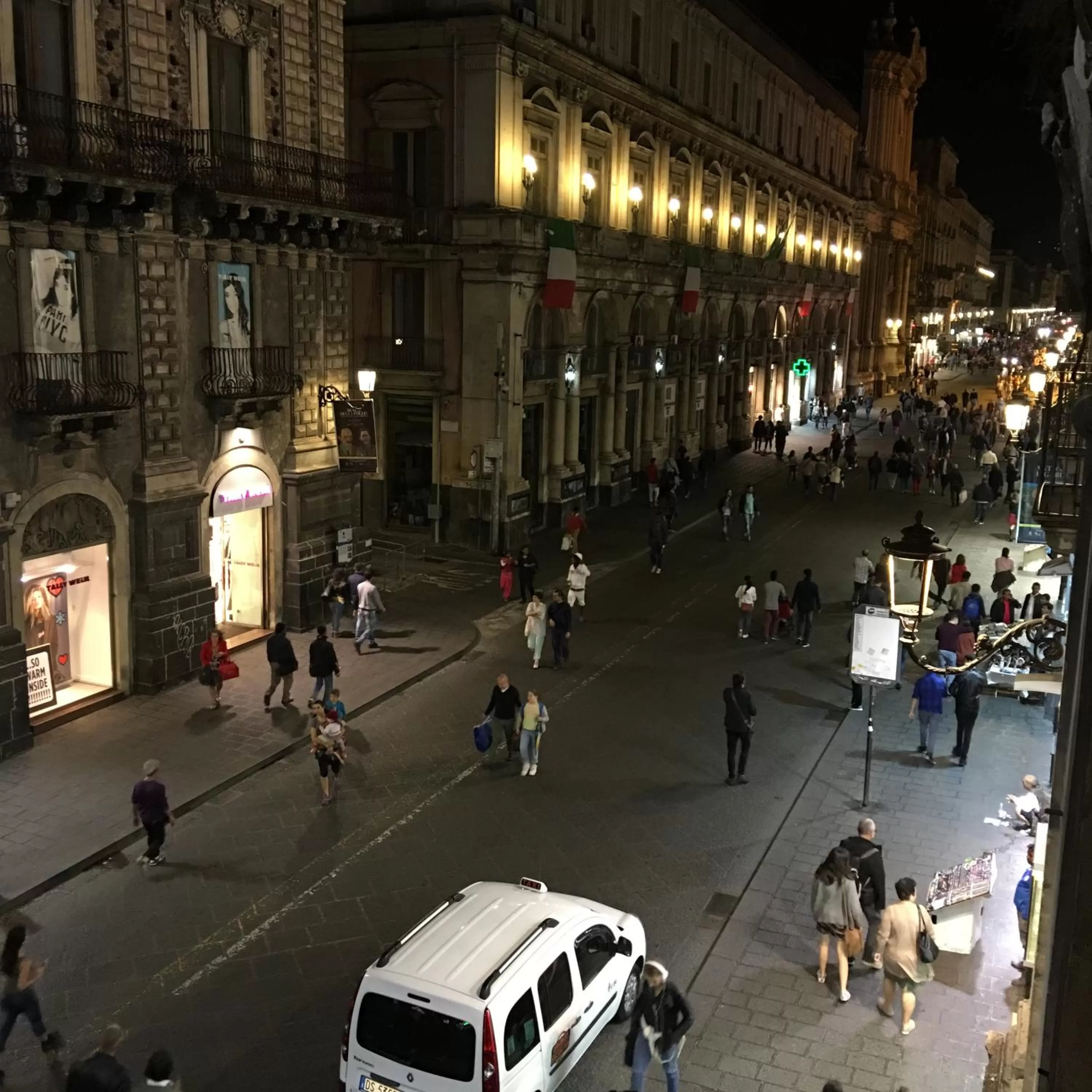 City view in B&B Etnea Palace