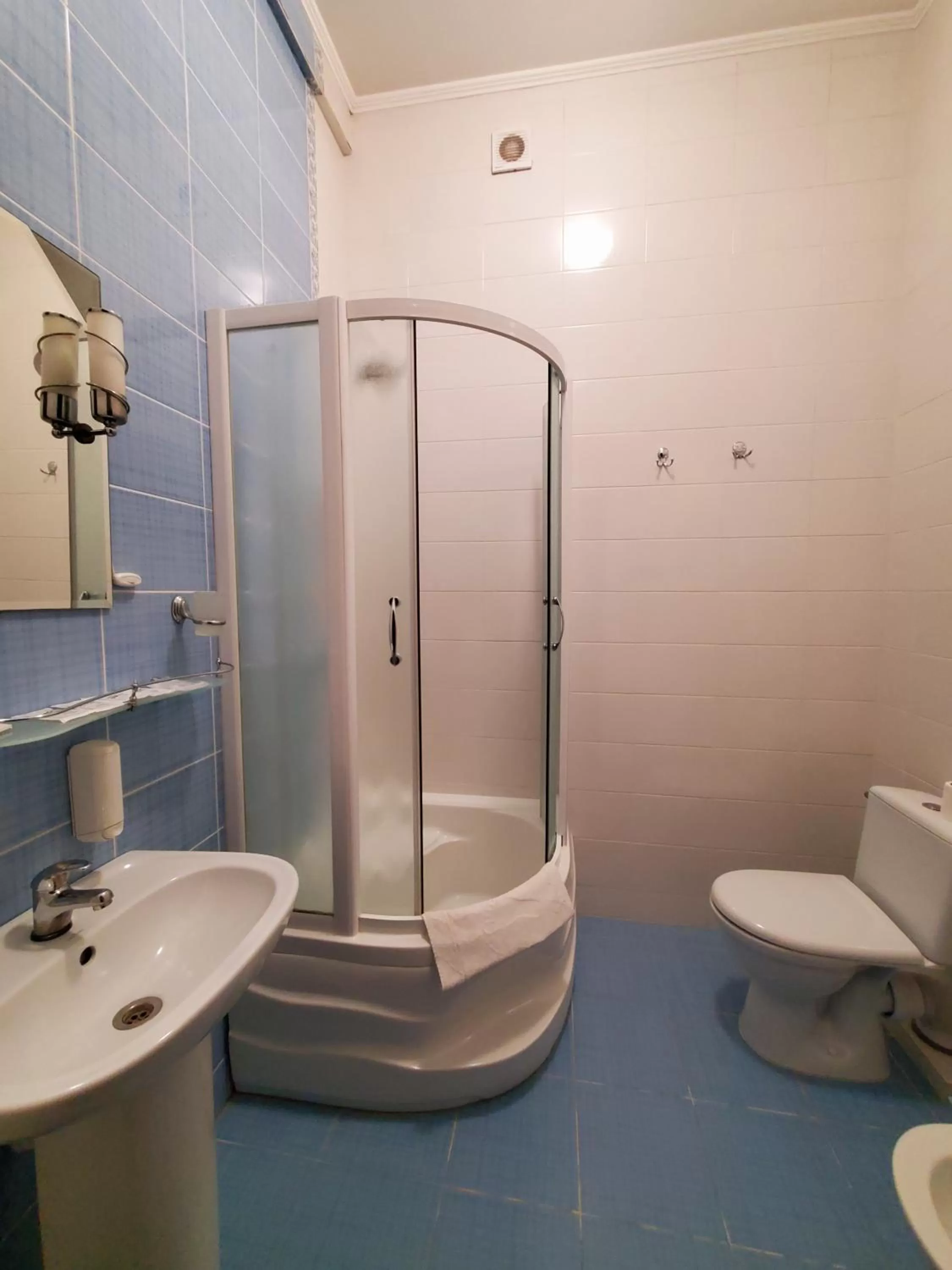 Shower, Bathroom in Hetman Hotel