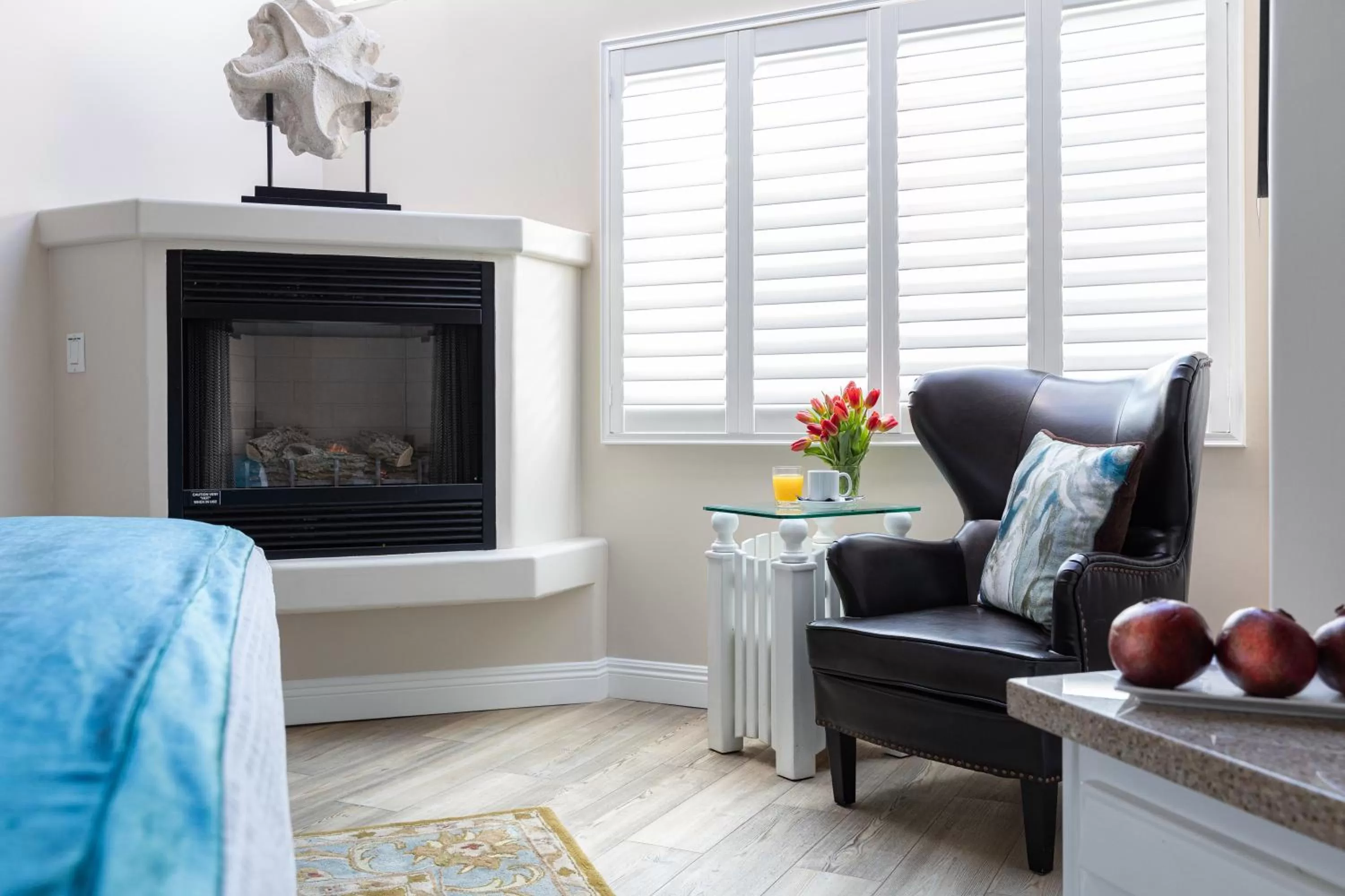 Seating area in SeaVenture Beach Hotel