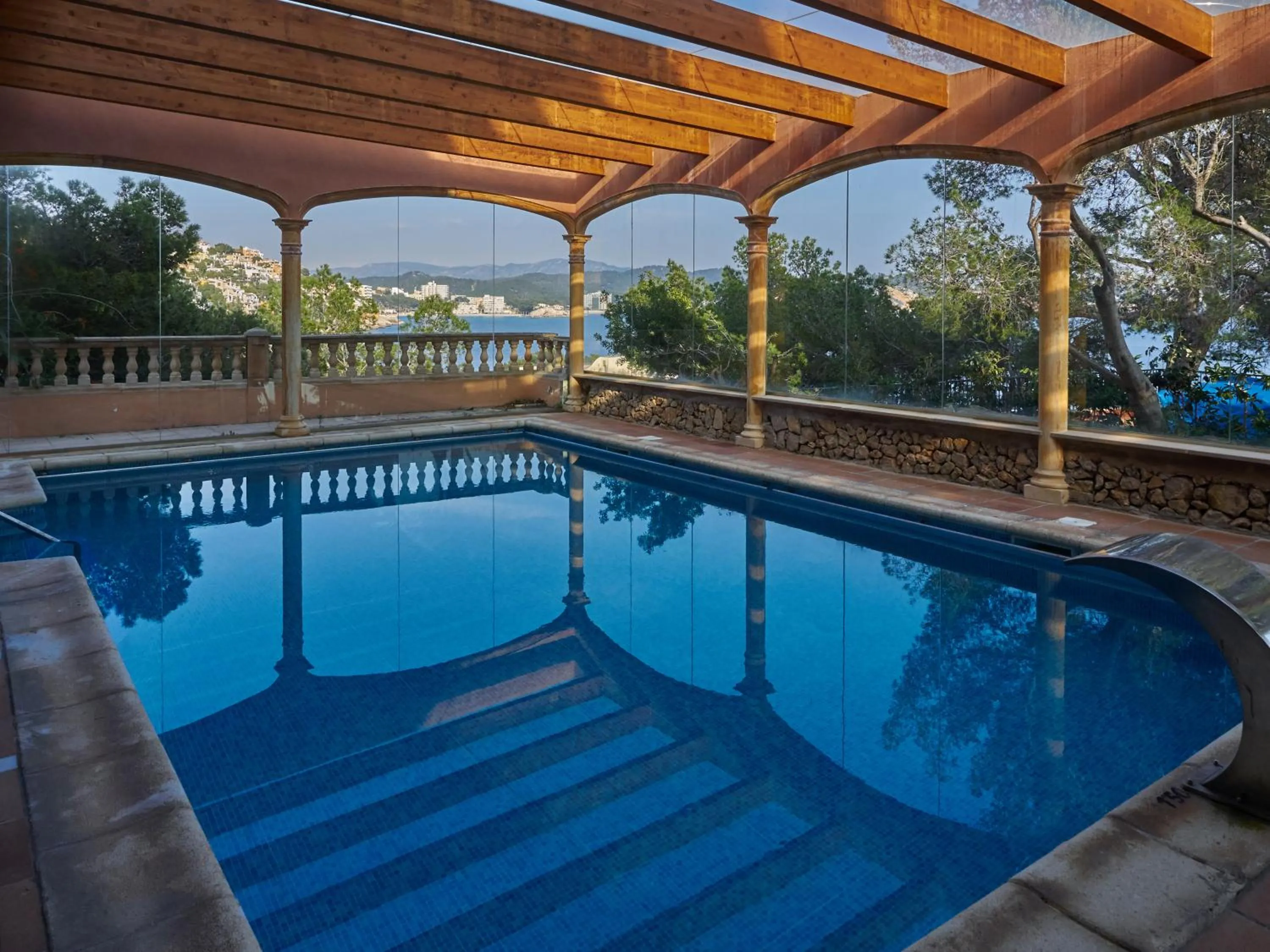 Hot Spring Bath in Hotel Petit Cala Fornells