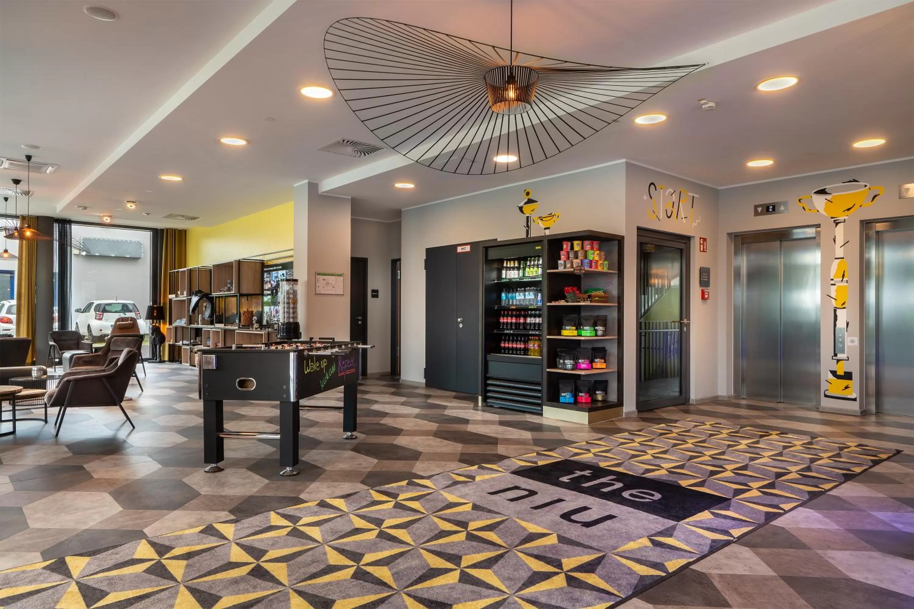 Lobby or reception in Holiday Inn - the niu, Fury Aschheim Messe by IHG