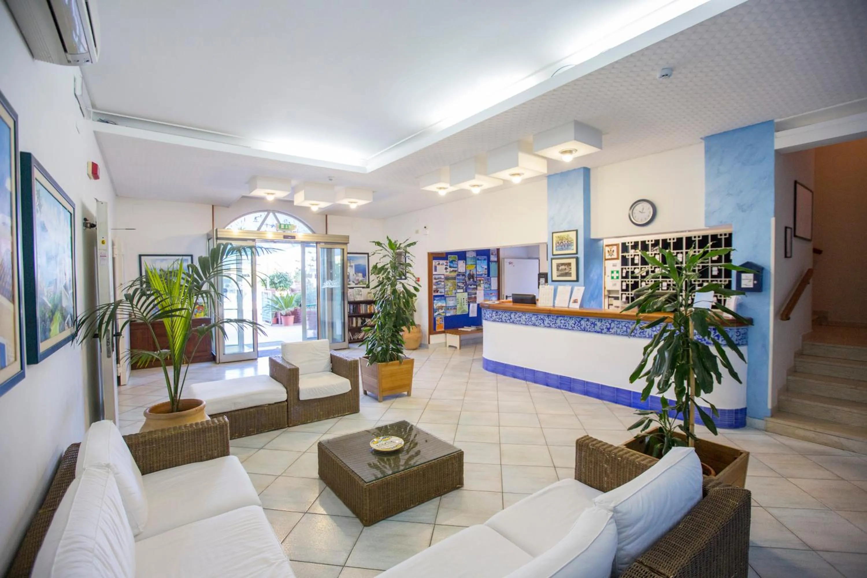 Lobby or reception in Hotel Tourist