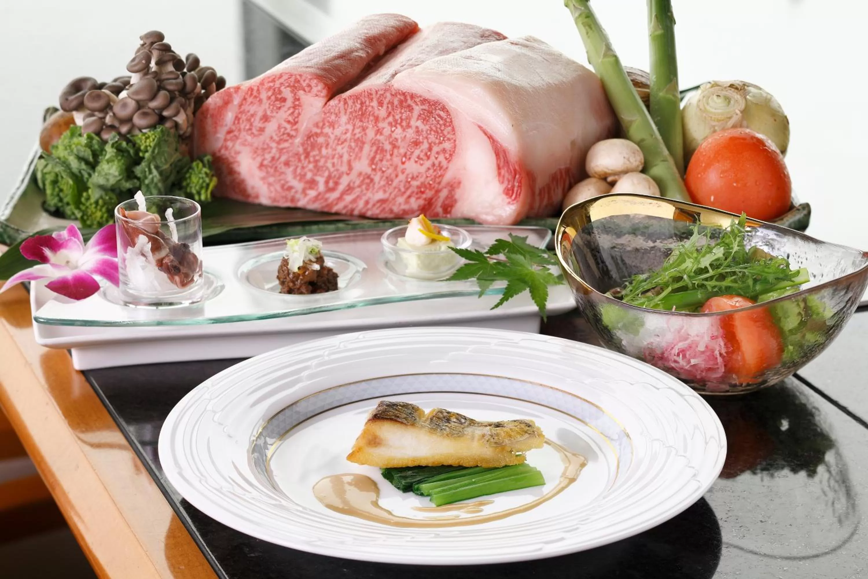 Food in Imperial Hotel Osaka