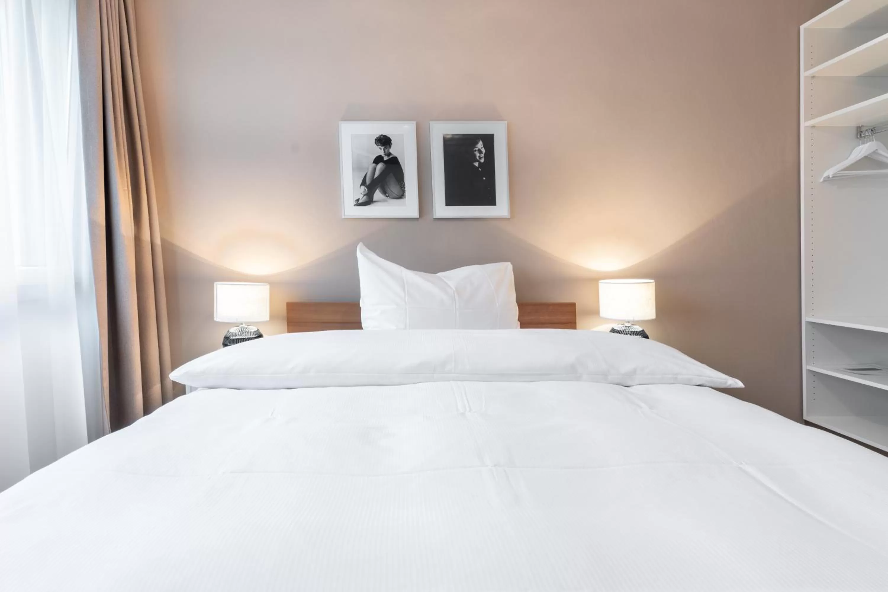 Bed in Hotel Birsighof Basel City Center