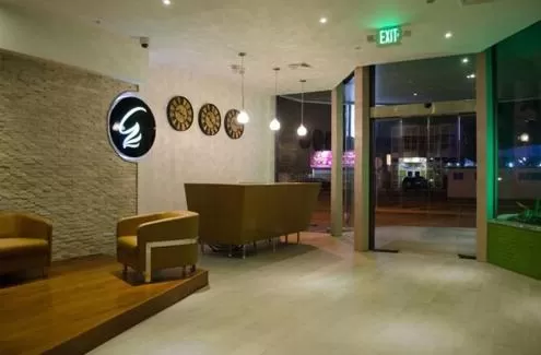 Lobby or reception in Gess Hotel
