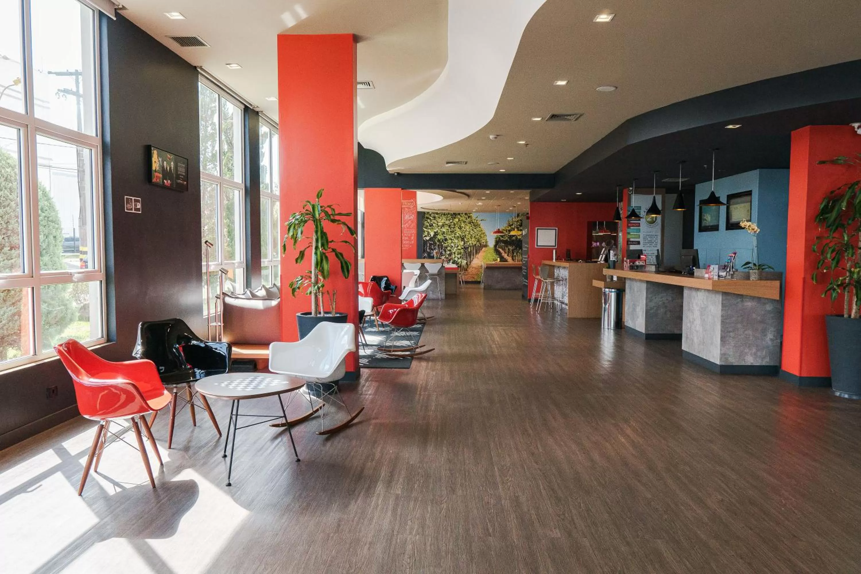 Lobby or reception in ibis Caxias do Sul
