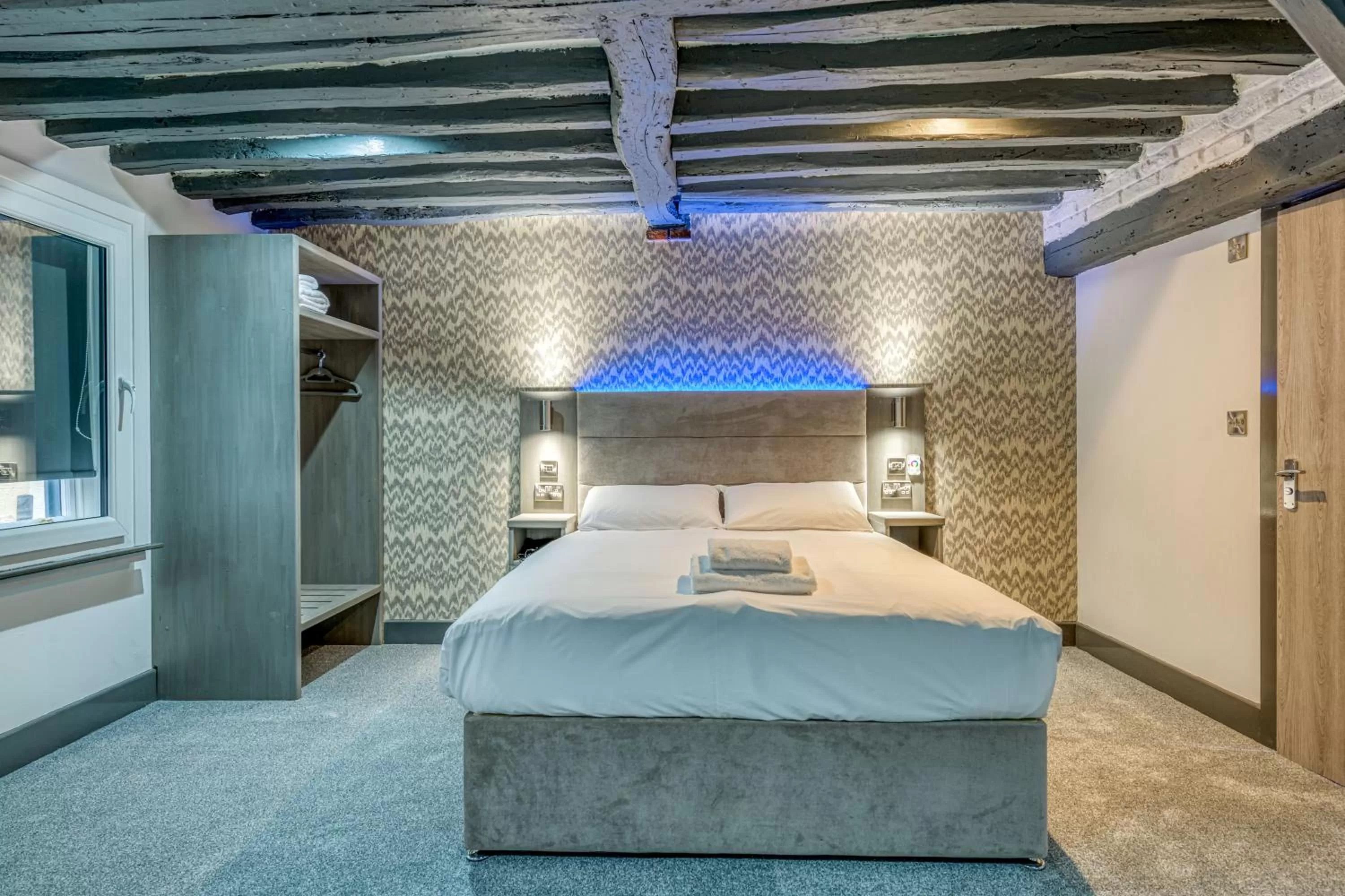 Bedroom, Bed in The Stanley Hotel