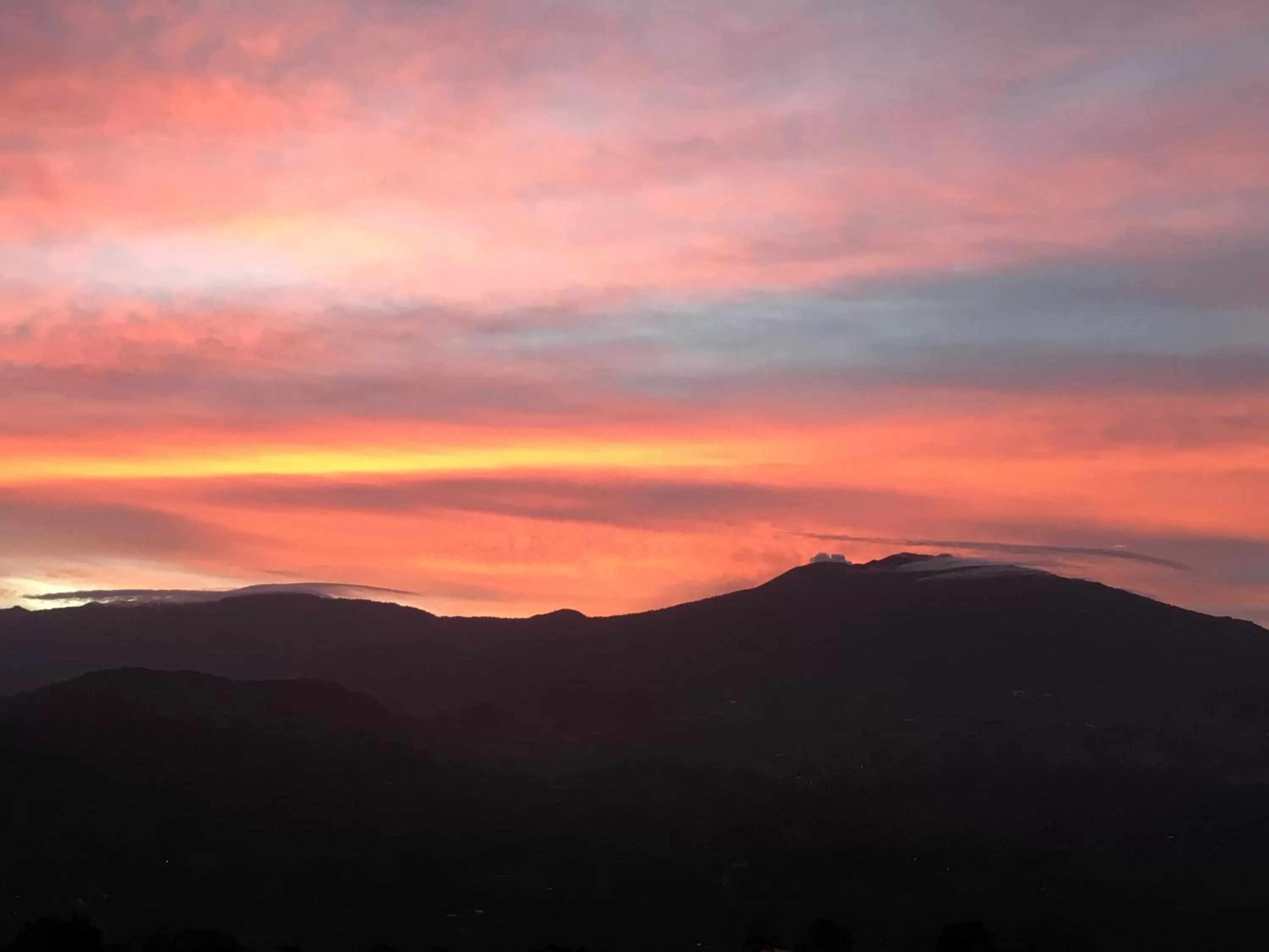 Mountain view in Bella Vista Ranch Ecolodge