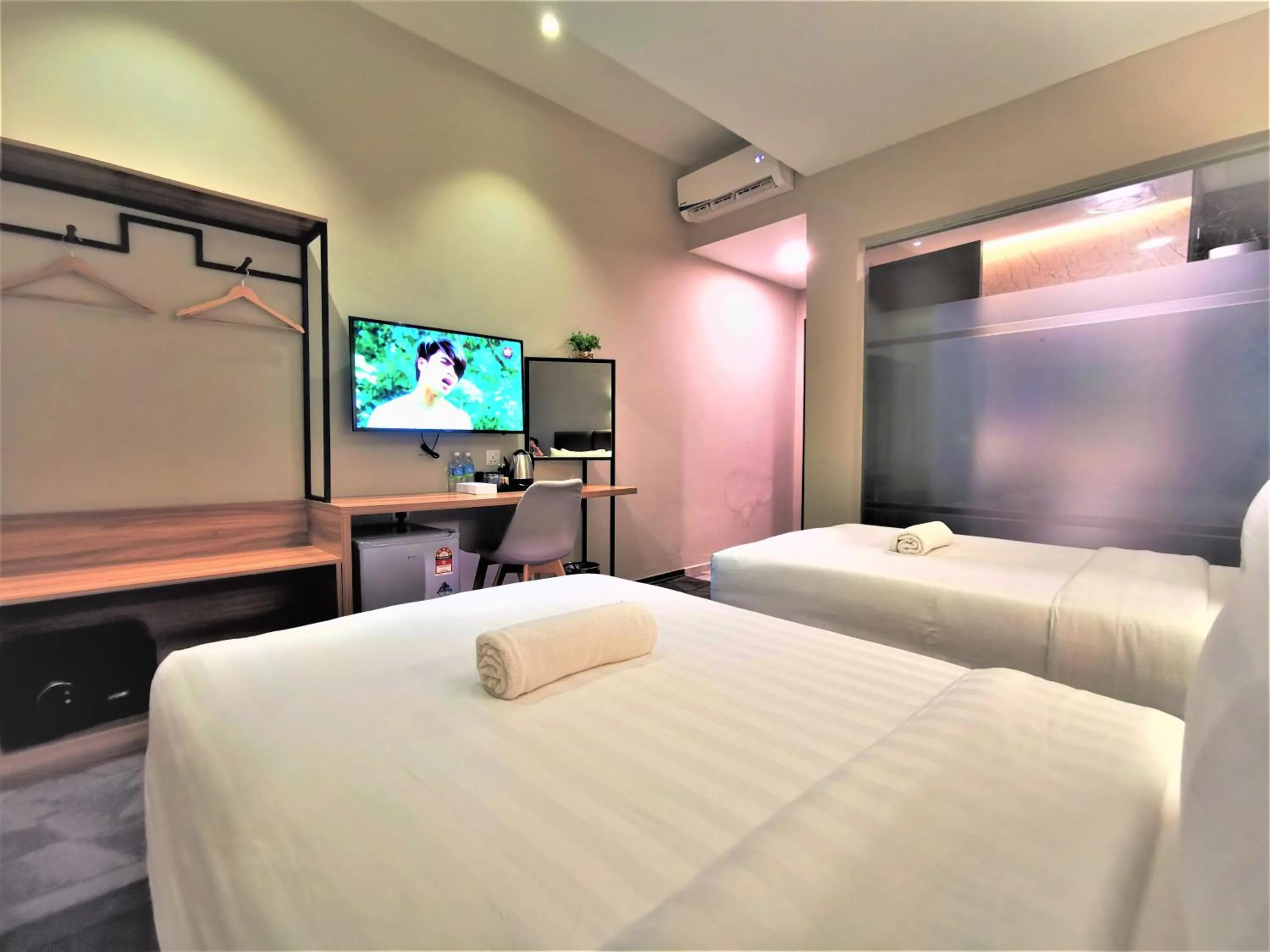 Bed in Prestigo Hotel - Johor Bharu