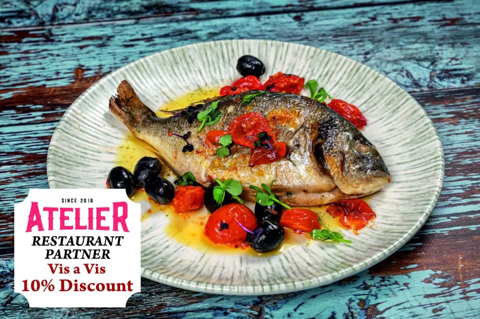 Restaurant/places to eat in La Strada Boutique Villa