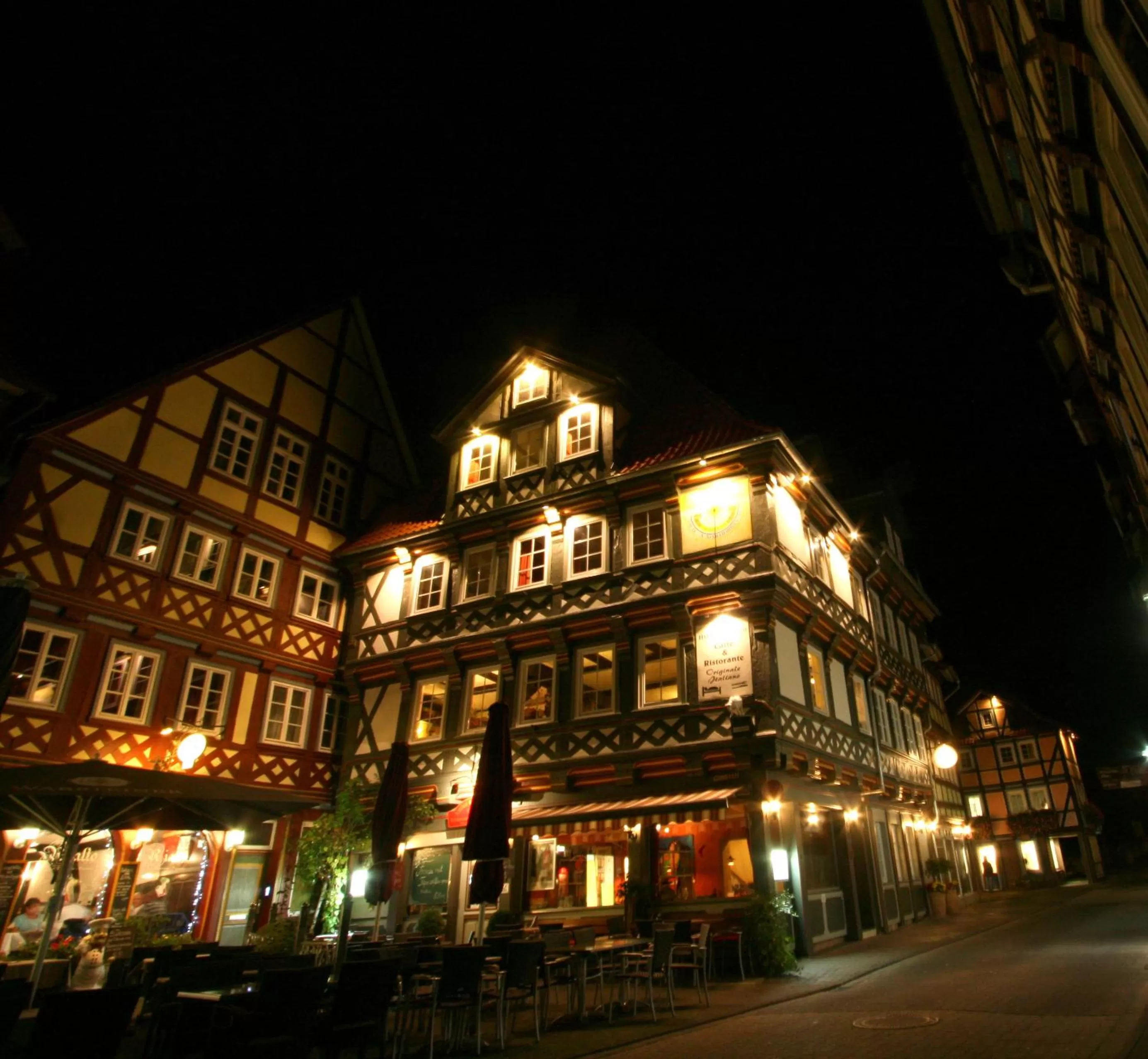 Facade/entrance in Fachwerk-Hotel Eisenbart