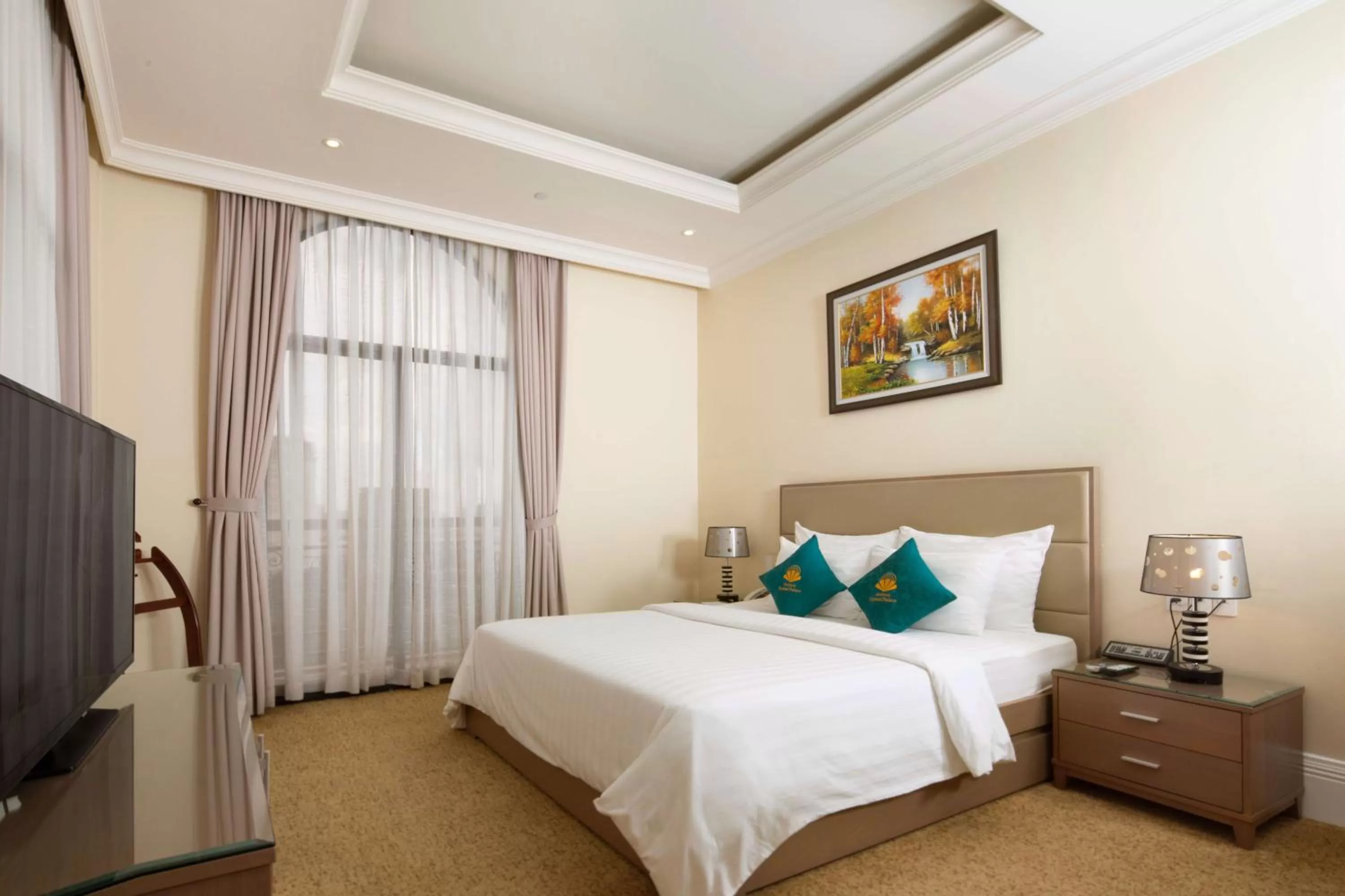 Bed in MerPerle Crystal Palace