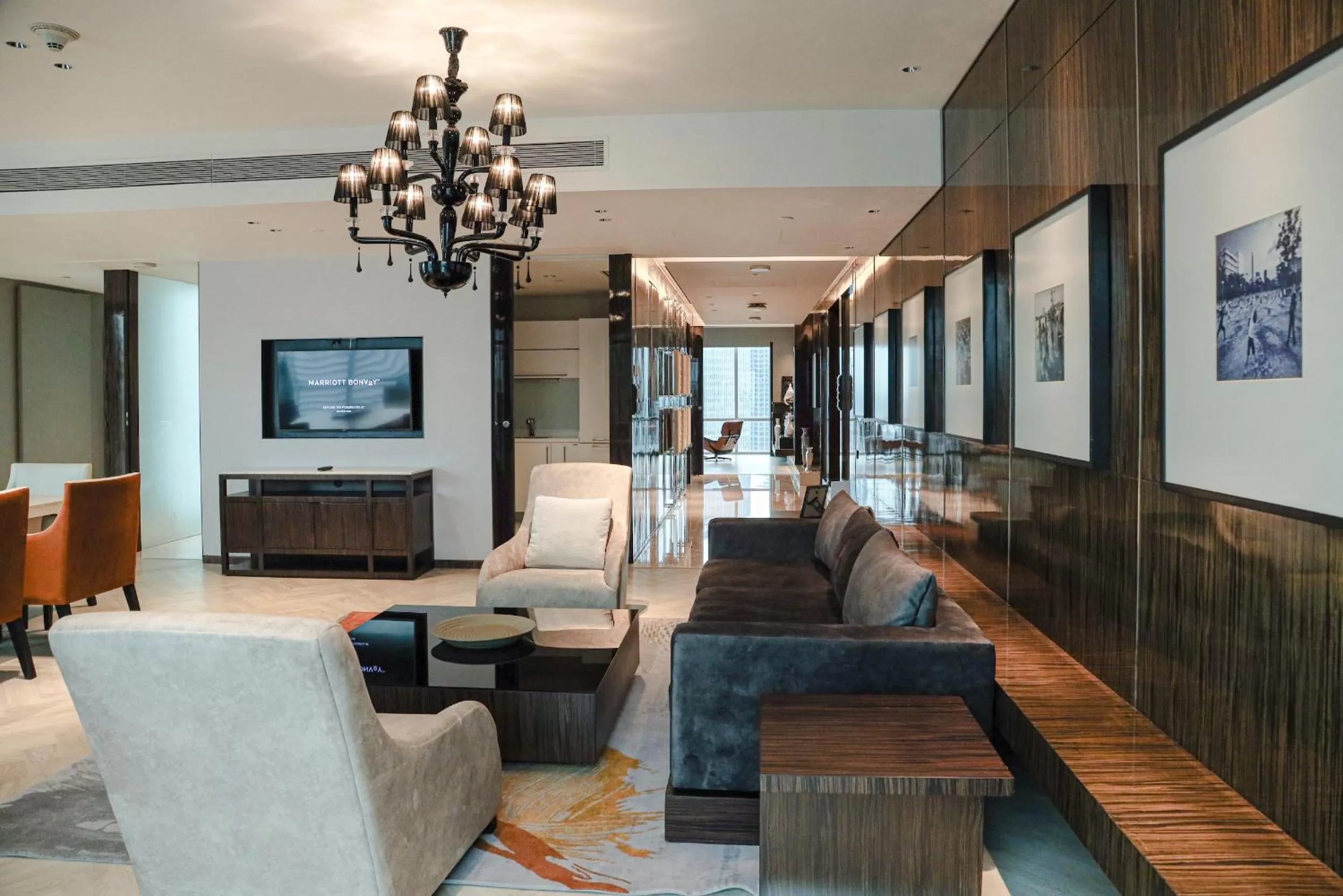 Living room in Le Meridien Bangkok