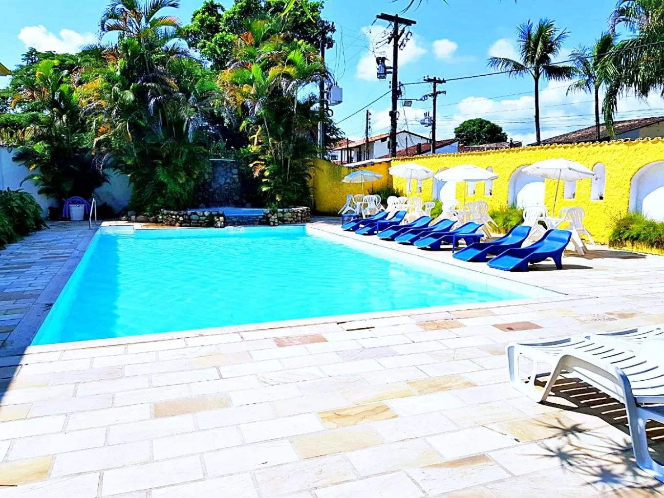 Swimming Pool in Pousada Estrela de Paraty