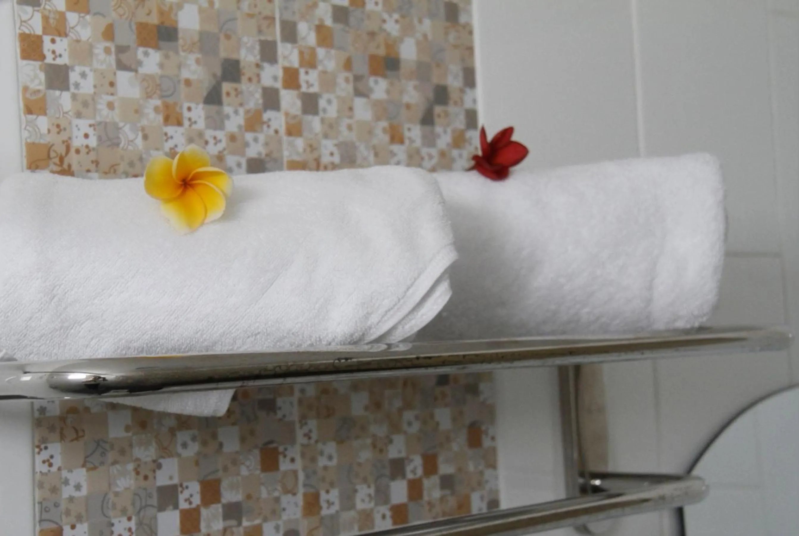 Bed in Duo Legian Hotel