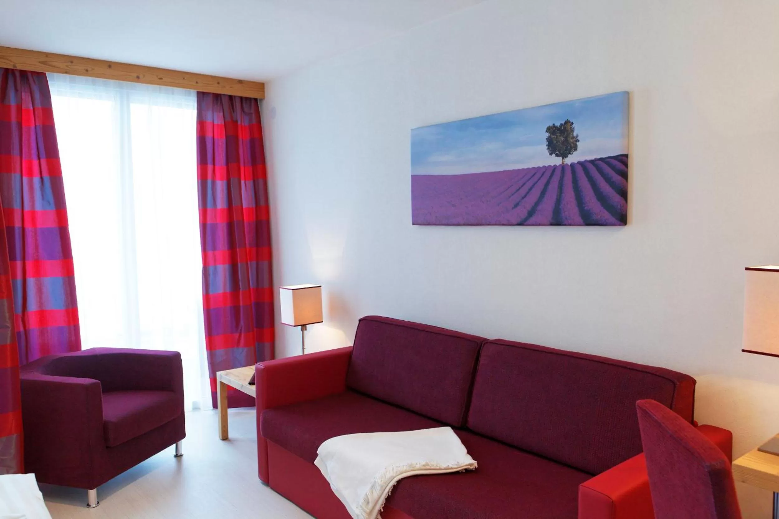 Seating area in Hotel Amaten