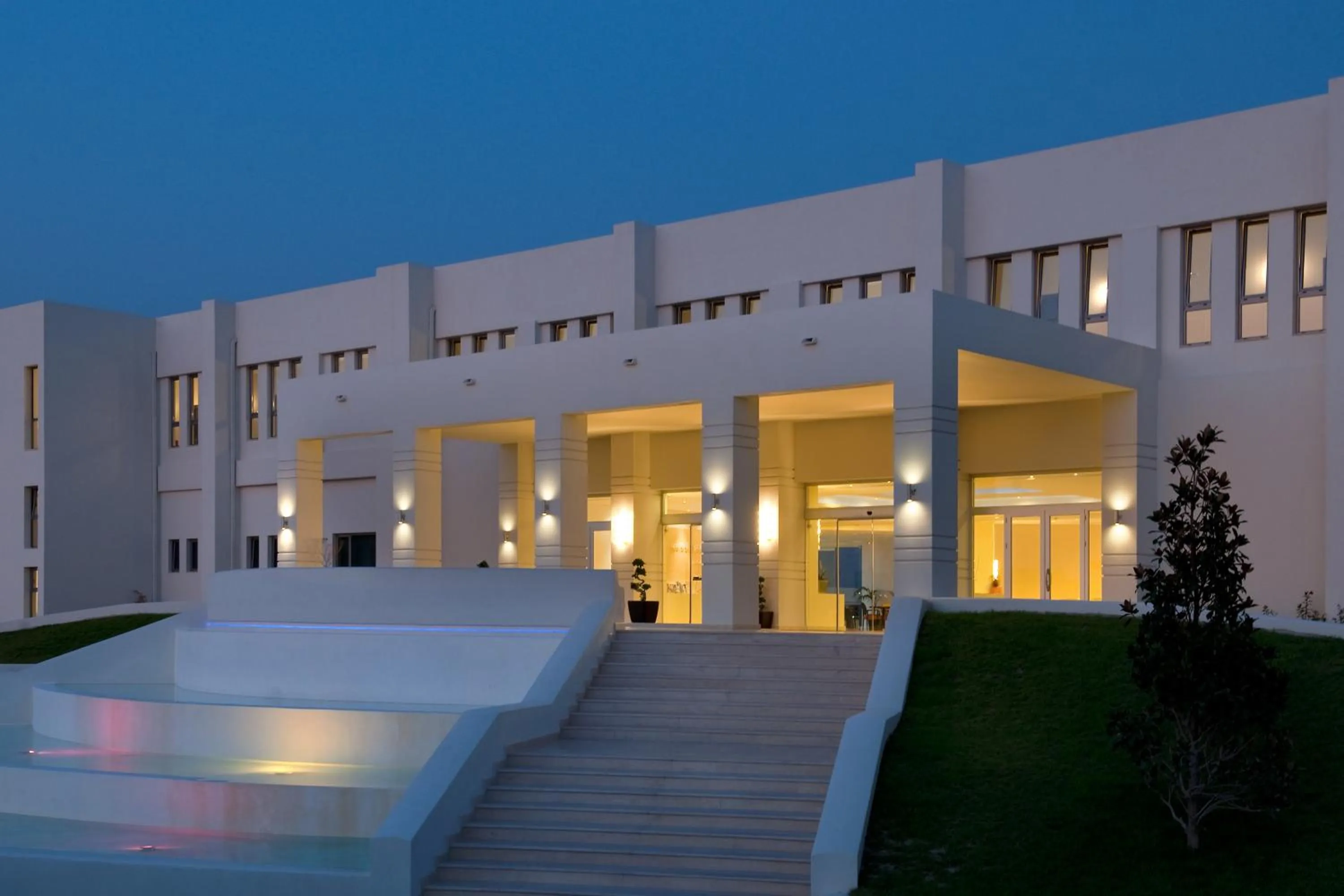 Facade/entrance in Apollo Blue