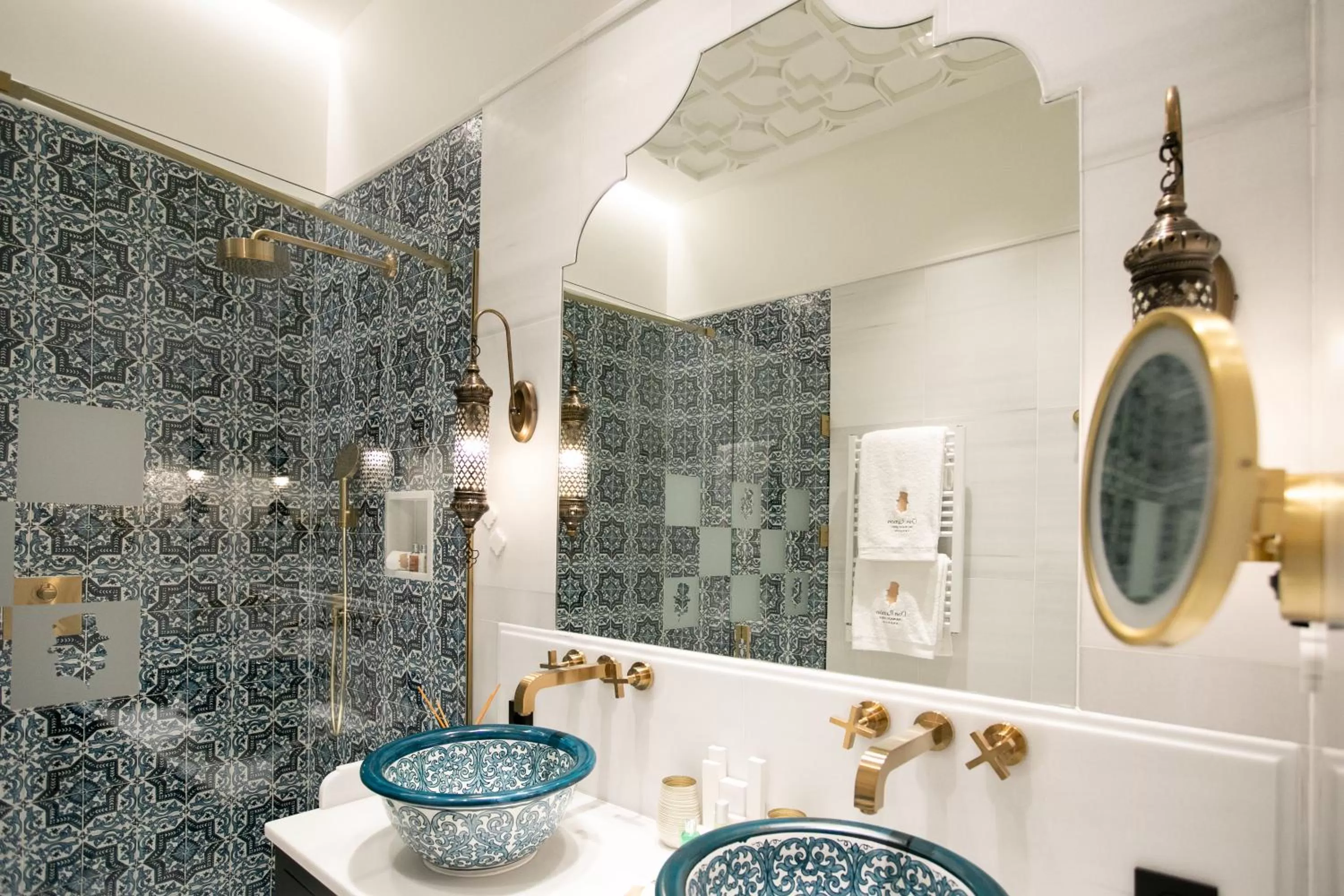 Shower in Hotel Casa Palacio Don Ramón