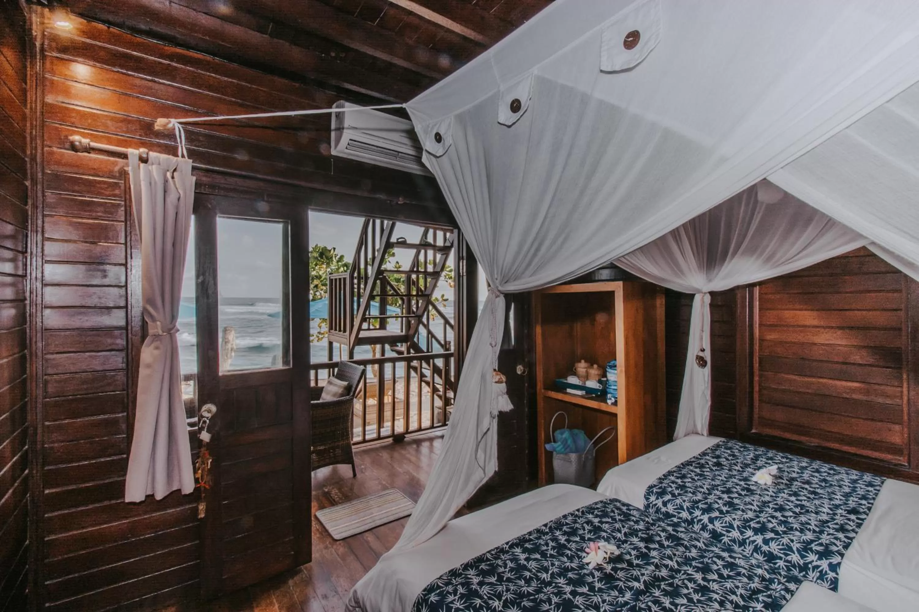 Bed in Dream Beach Huts