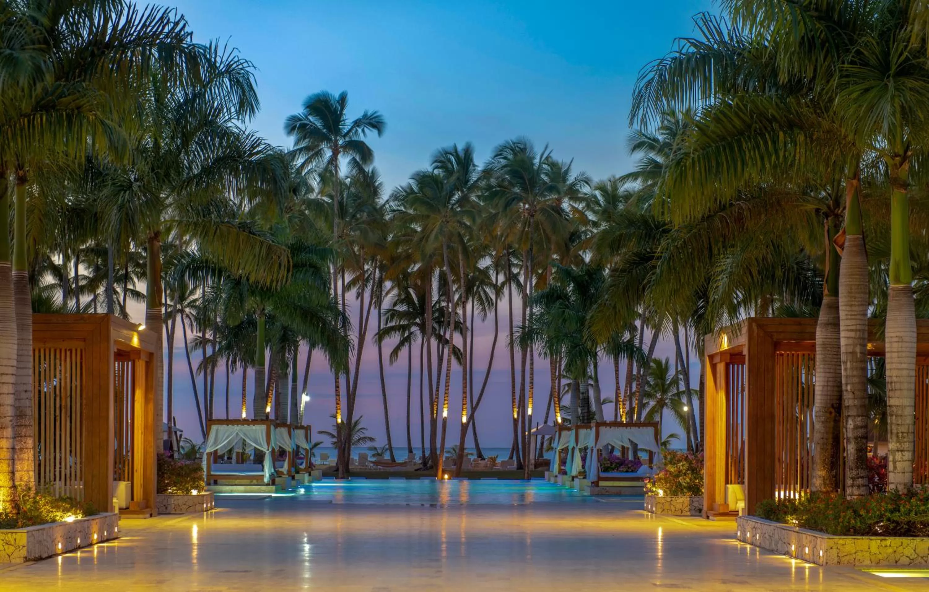 Swimming pool in Viva V Samana by Wyndham, A Trademark Adults All Inclusive