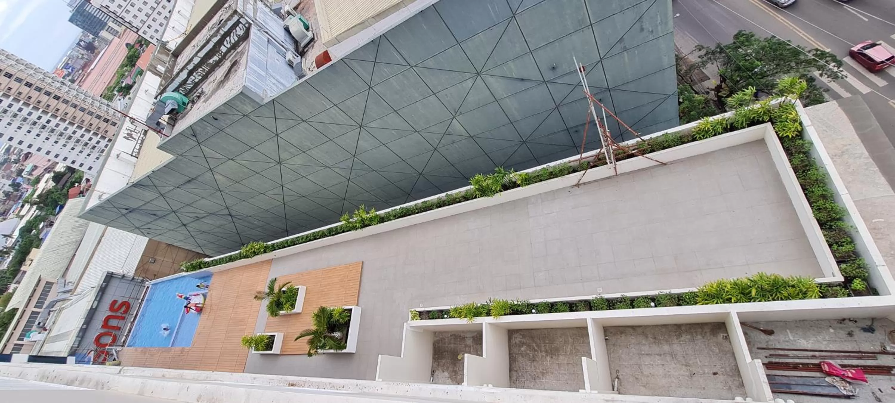 Balcony/Terrace in Inspiria Condo Units beside Abreeza Mall Davao