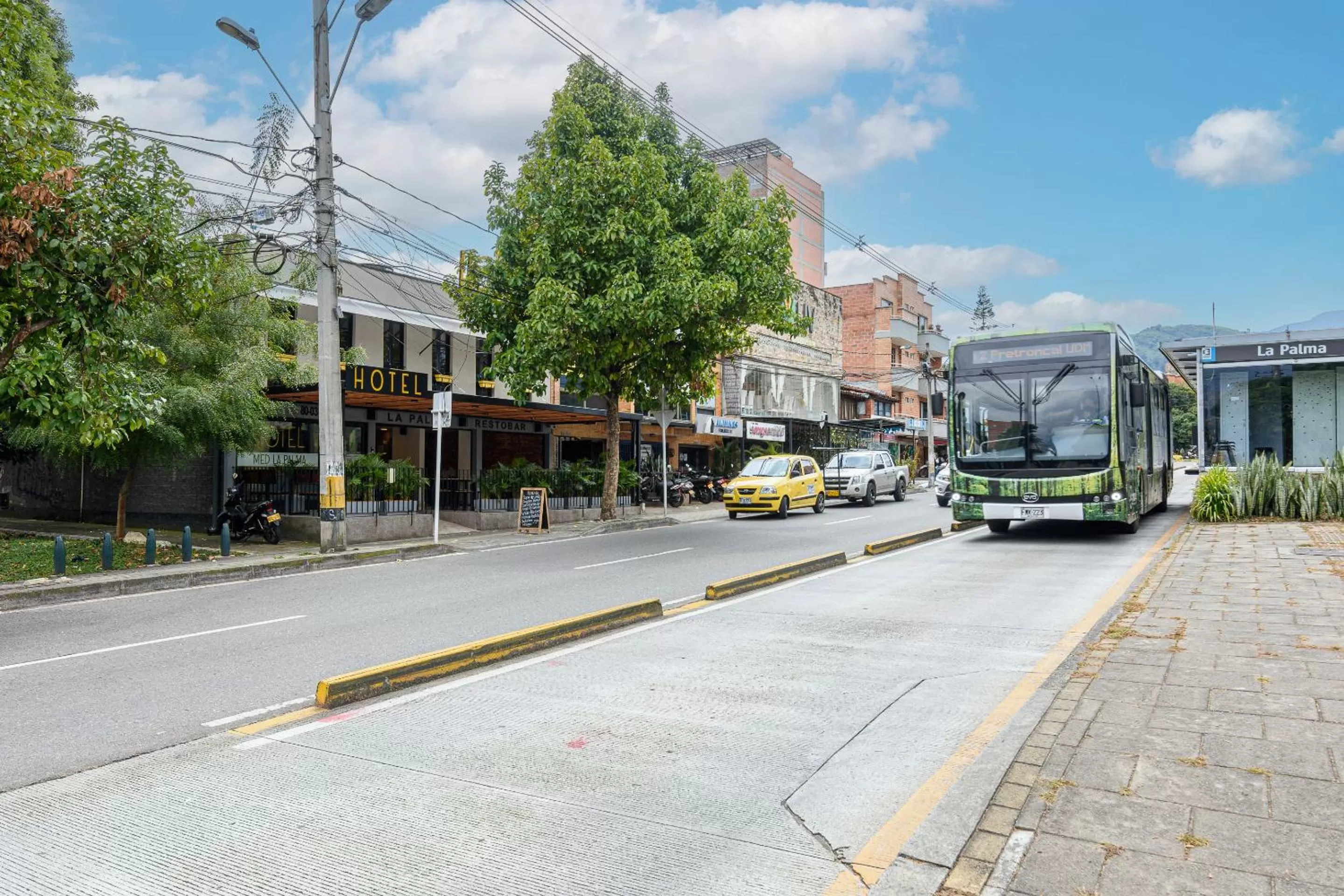 Street view in Med la palma