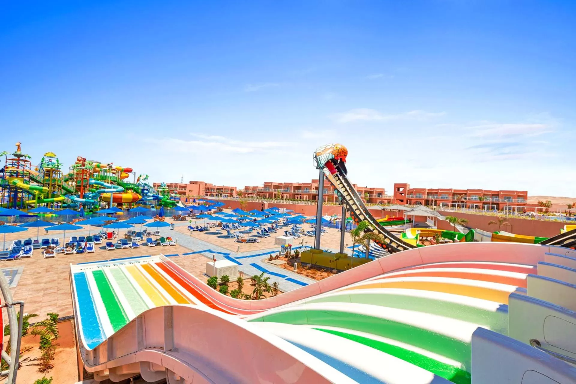 Aqua park in Neverland City Hurghada - Pickalbatros