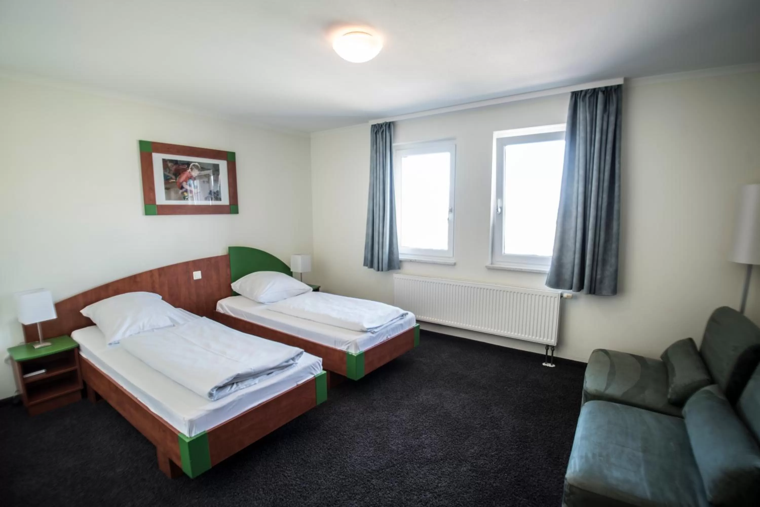 Bedroom, Bed in EuroHotel Günzburg