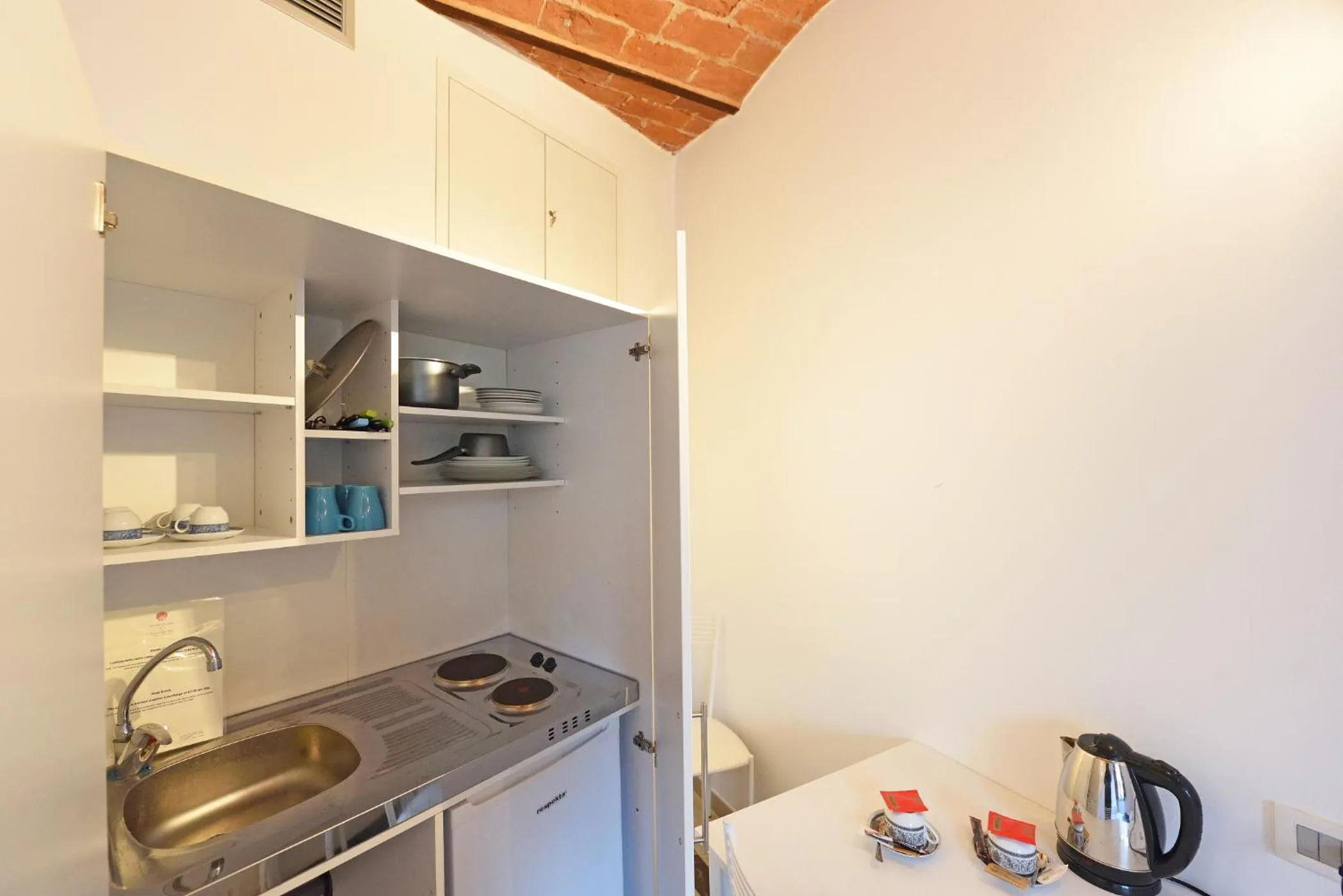 Kitchen or kitchenette in Relais La Corte di Cloris